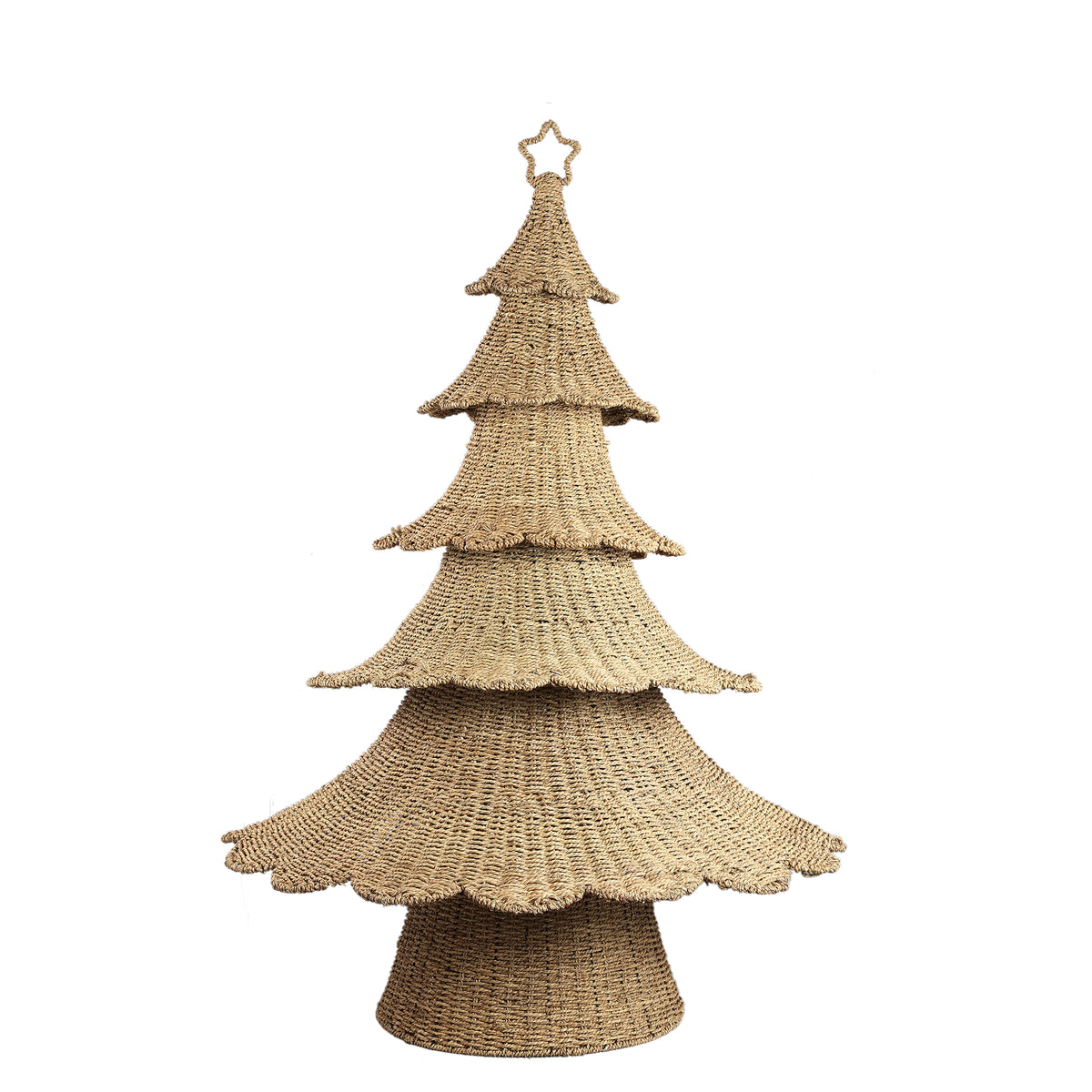 Finus natural grass tree-shaped statue, extra large