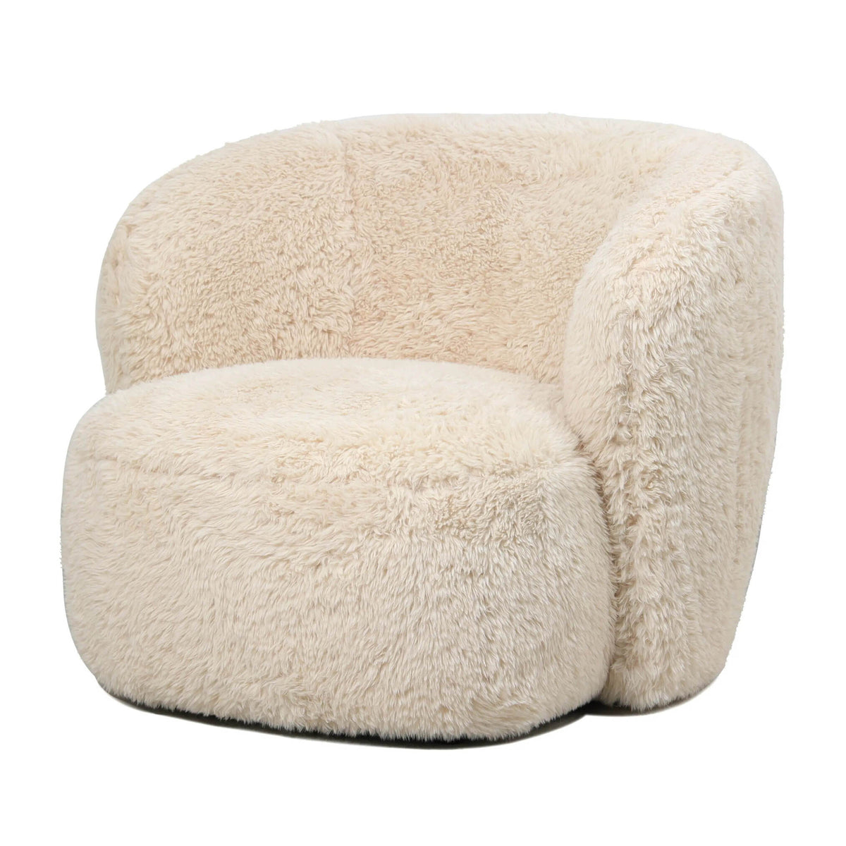 Aphrodite cream upholstered armchair