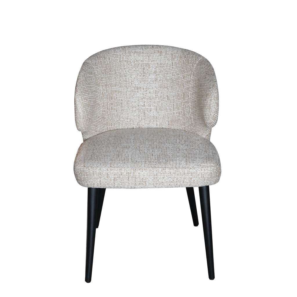 Fiori brown upholstered dining chair
