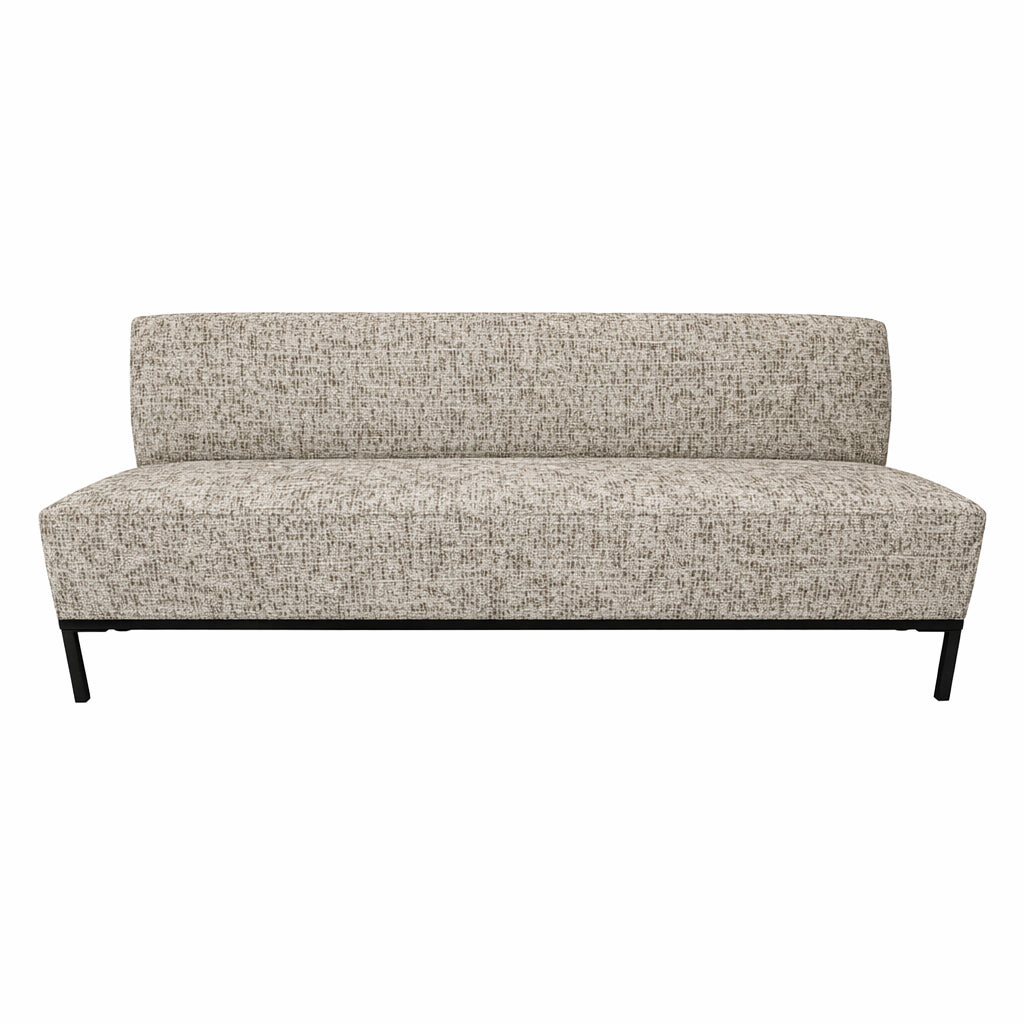Xania cream upholstered dining bench