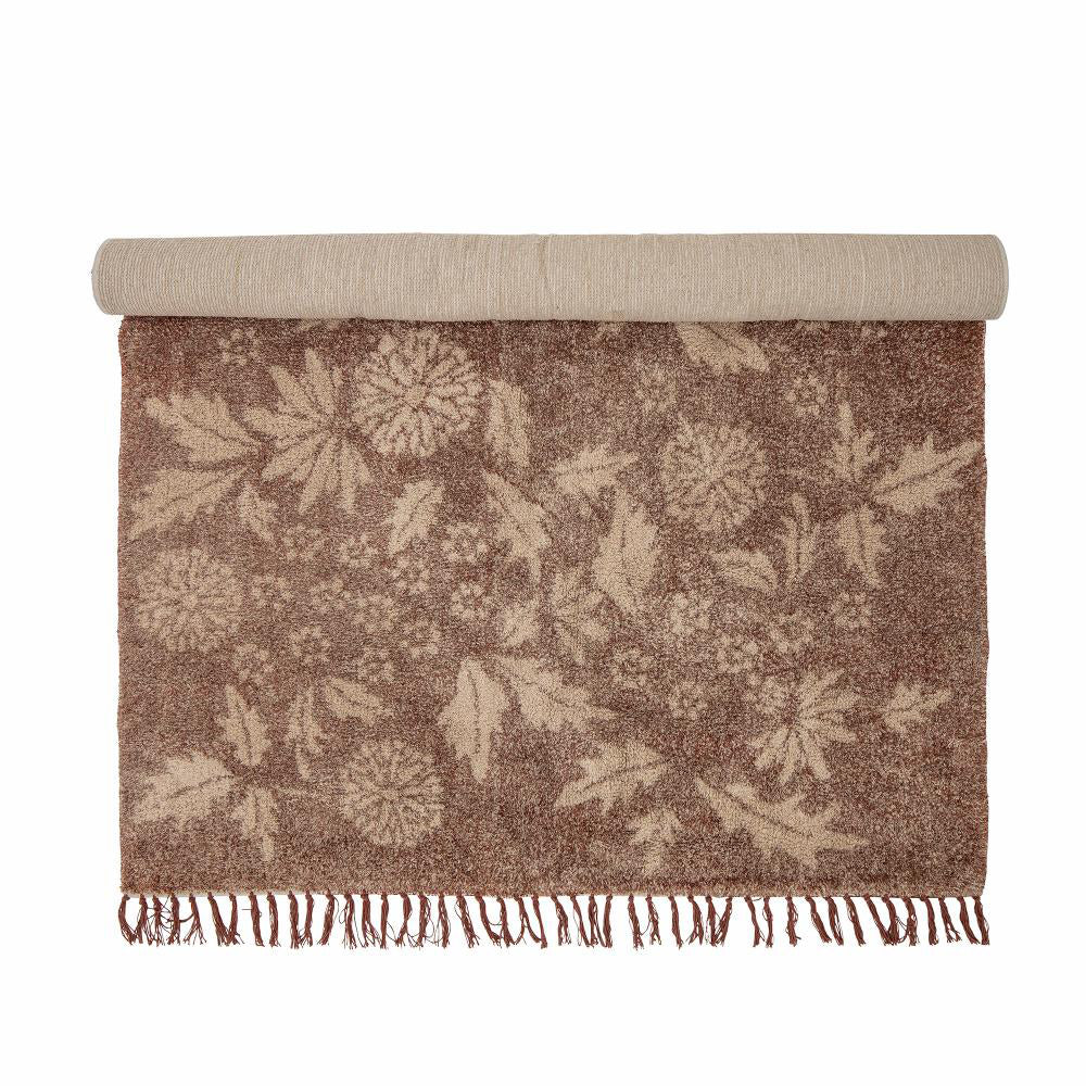 Malu Cotton Rug - Brown