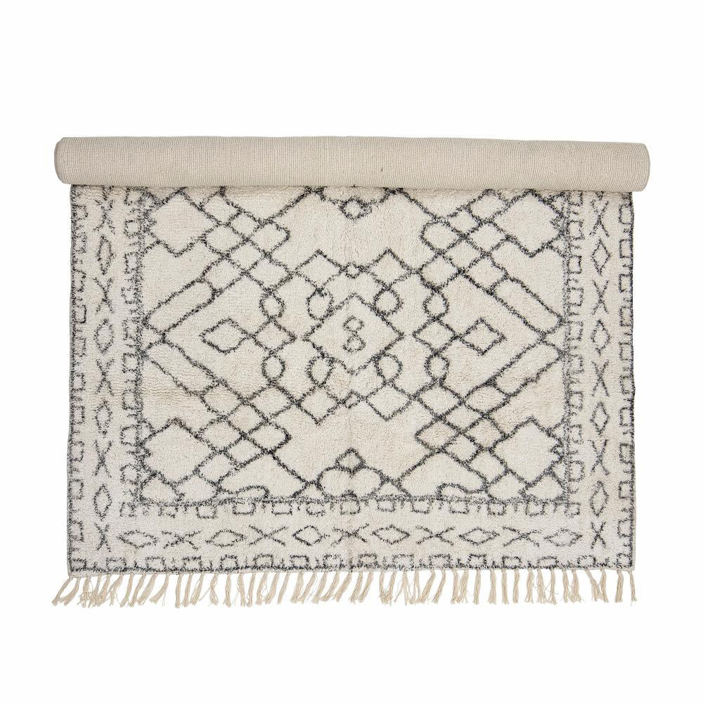 Jaqueline Cotton Rug - White