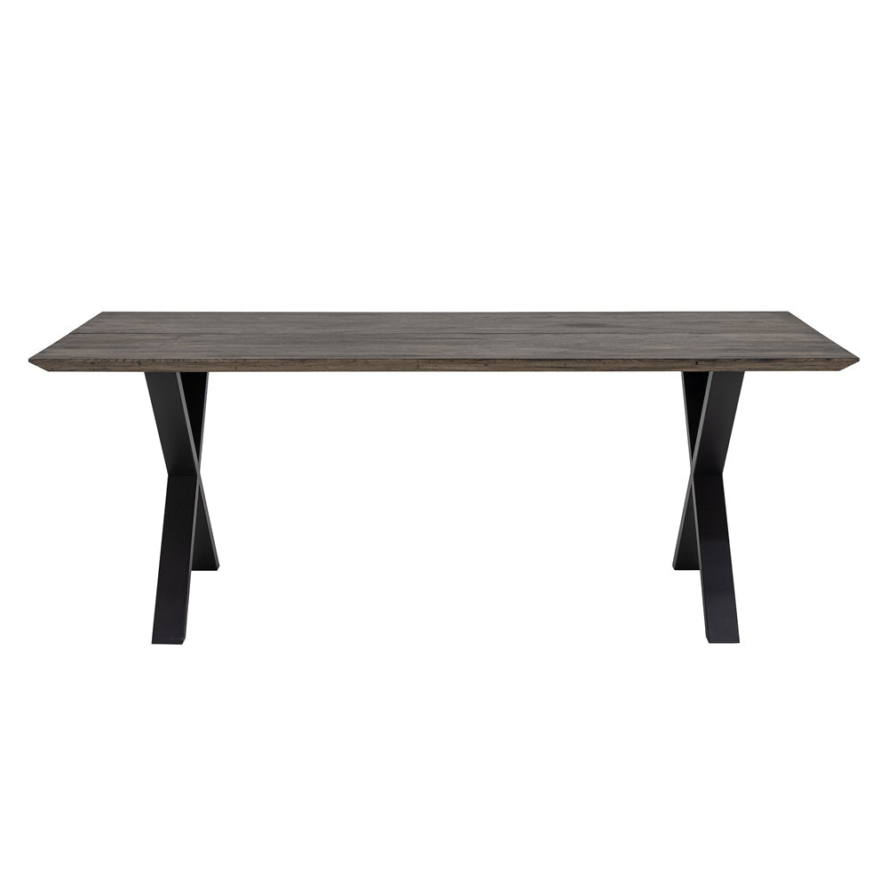 Maldon Rectangular Dining Table - Brown Oak