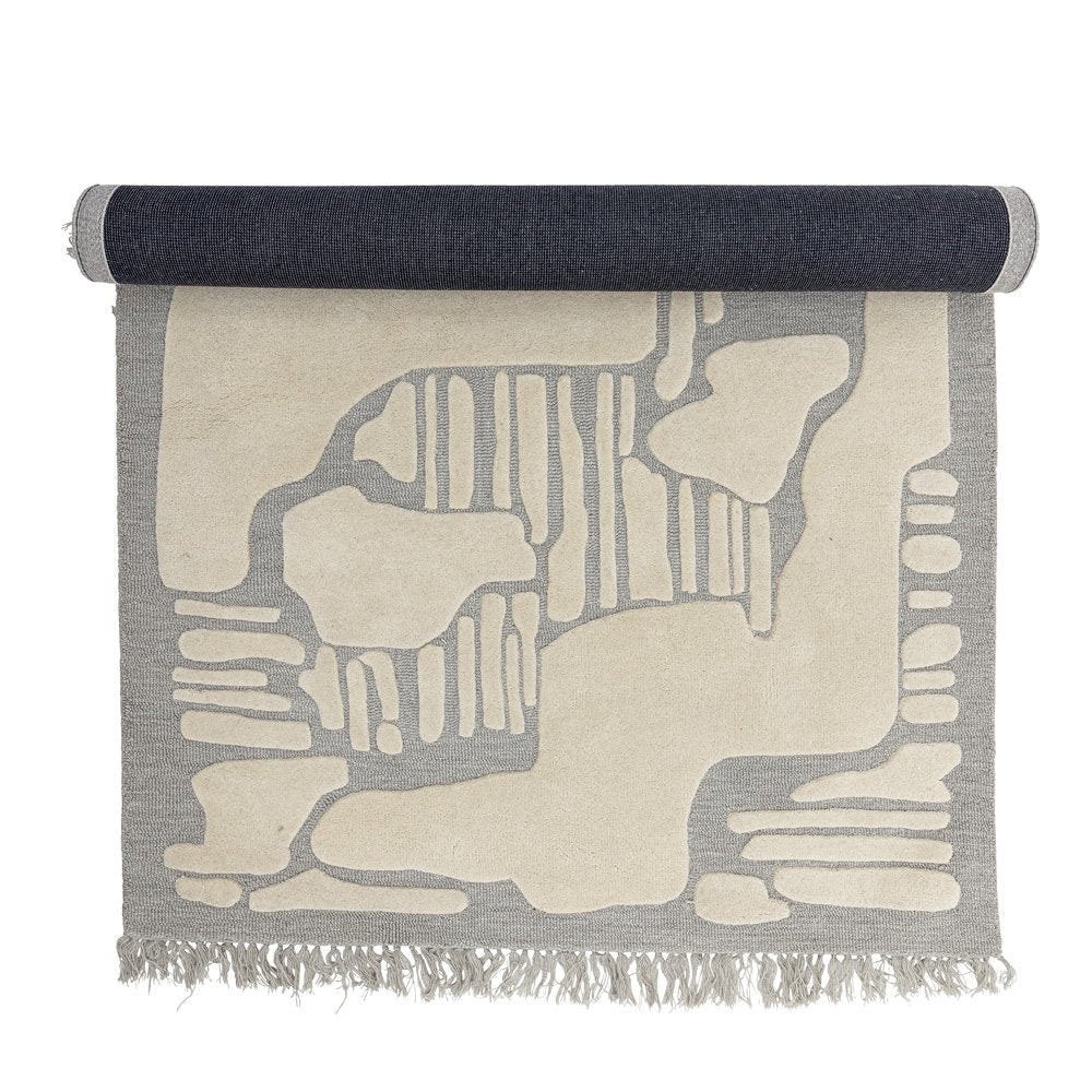 Napoli Wool Rug - Grey
