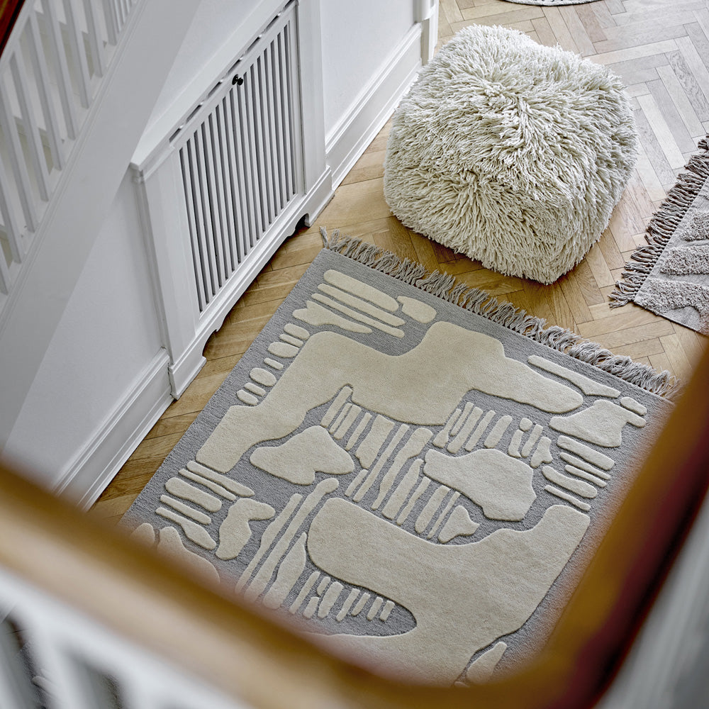 Napoli Wool Rug - Grey