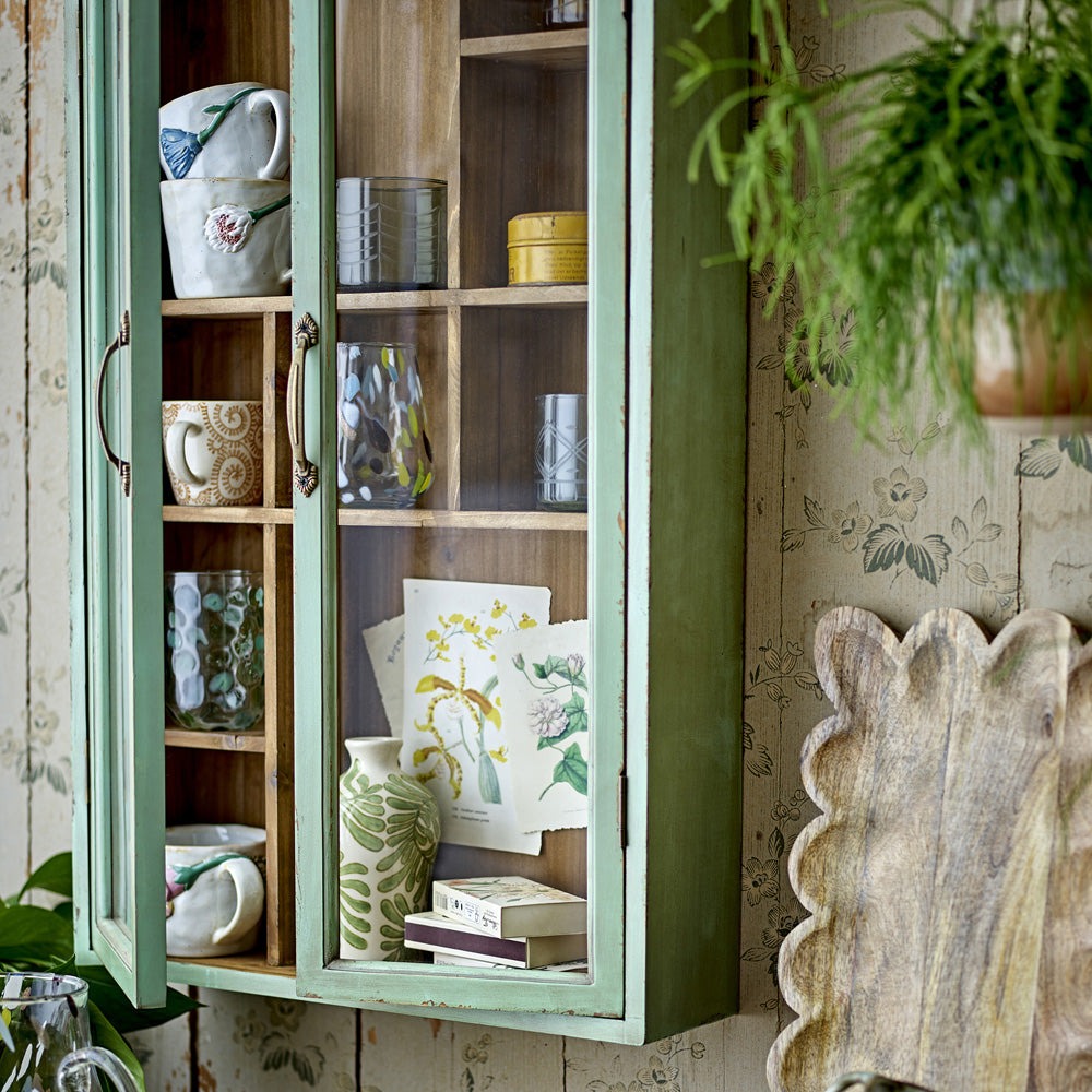 Hazem Cabinet - Green Firwood