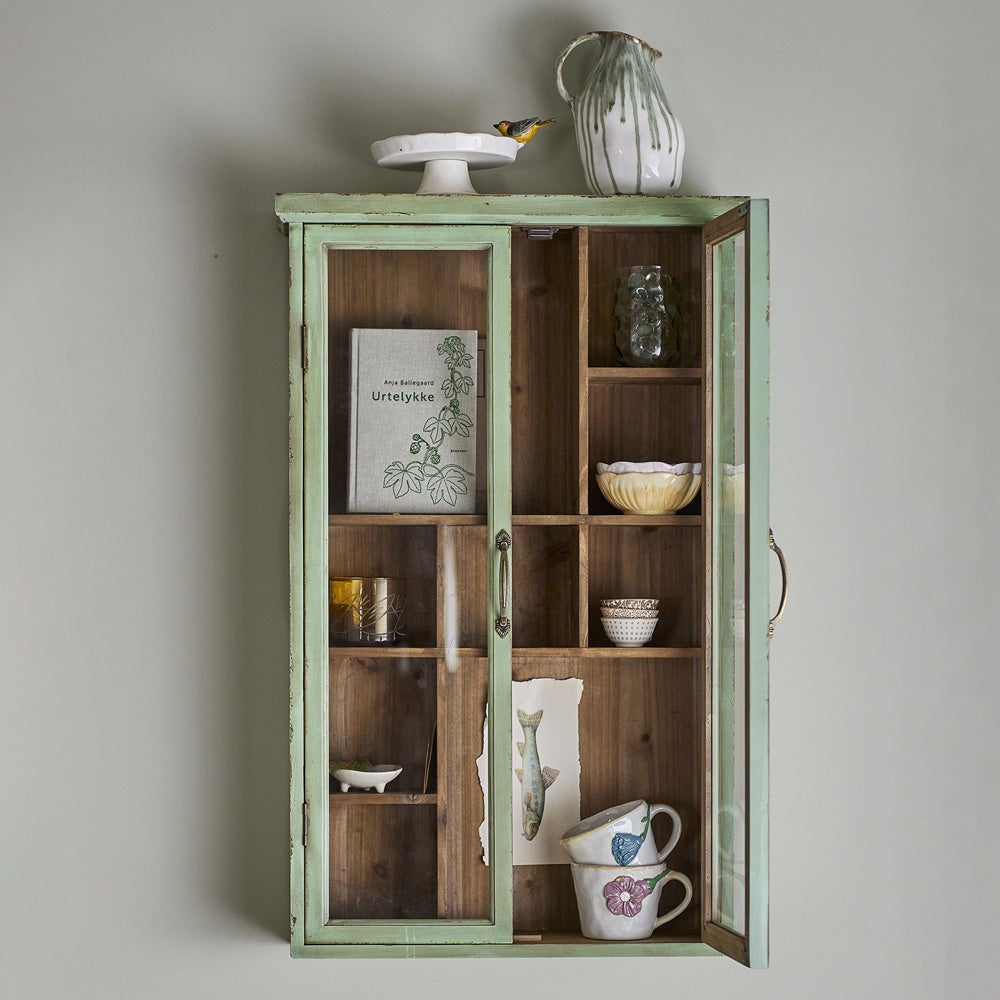 Hazem Cabinet - Green Firwood