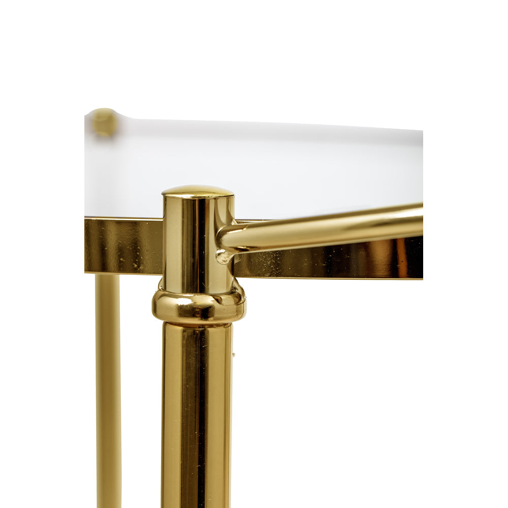 Fine Bar Table - Gold