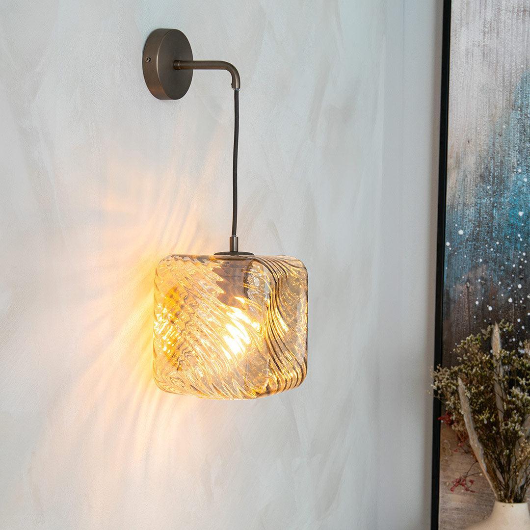 Astley Wall Pendant in Brushed Muted Bronze