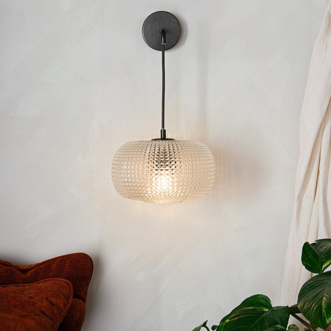 Astley Wall Pendant in Dark Bronze