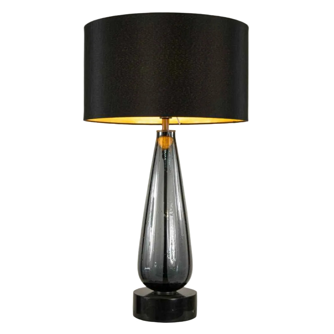 Berg Table Lamp in bronze and black — detail