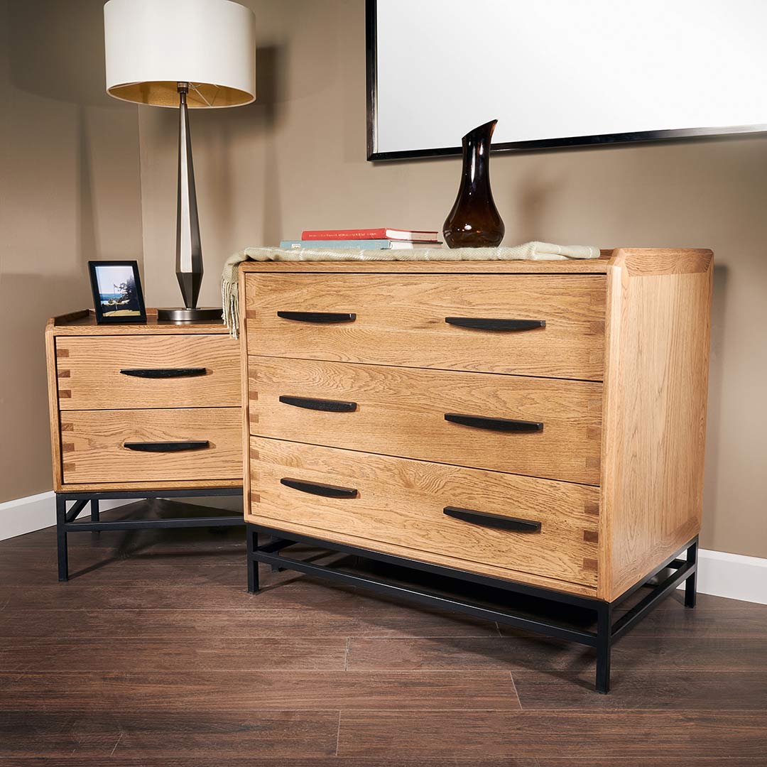 Brue Three Drawer Chest