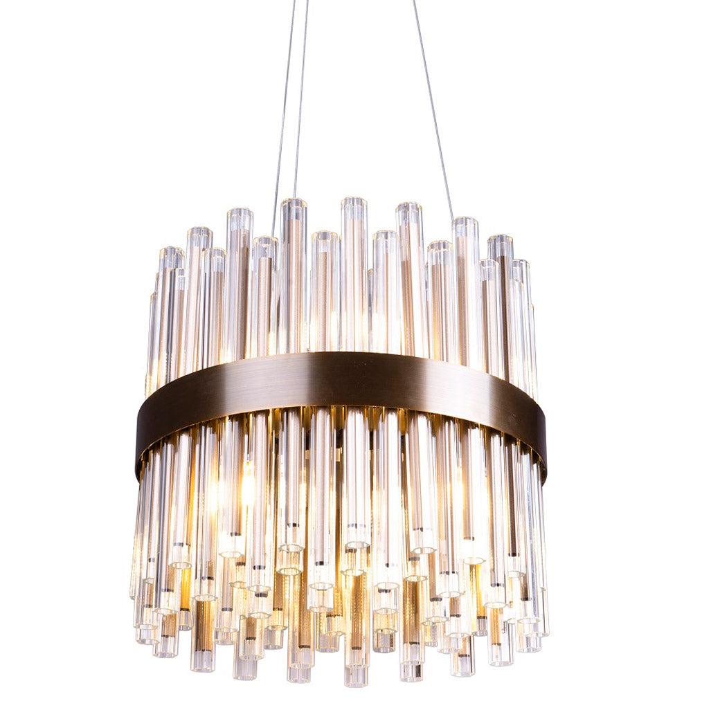 Colmar 40cm Chandelier - Antique Brass