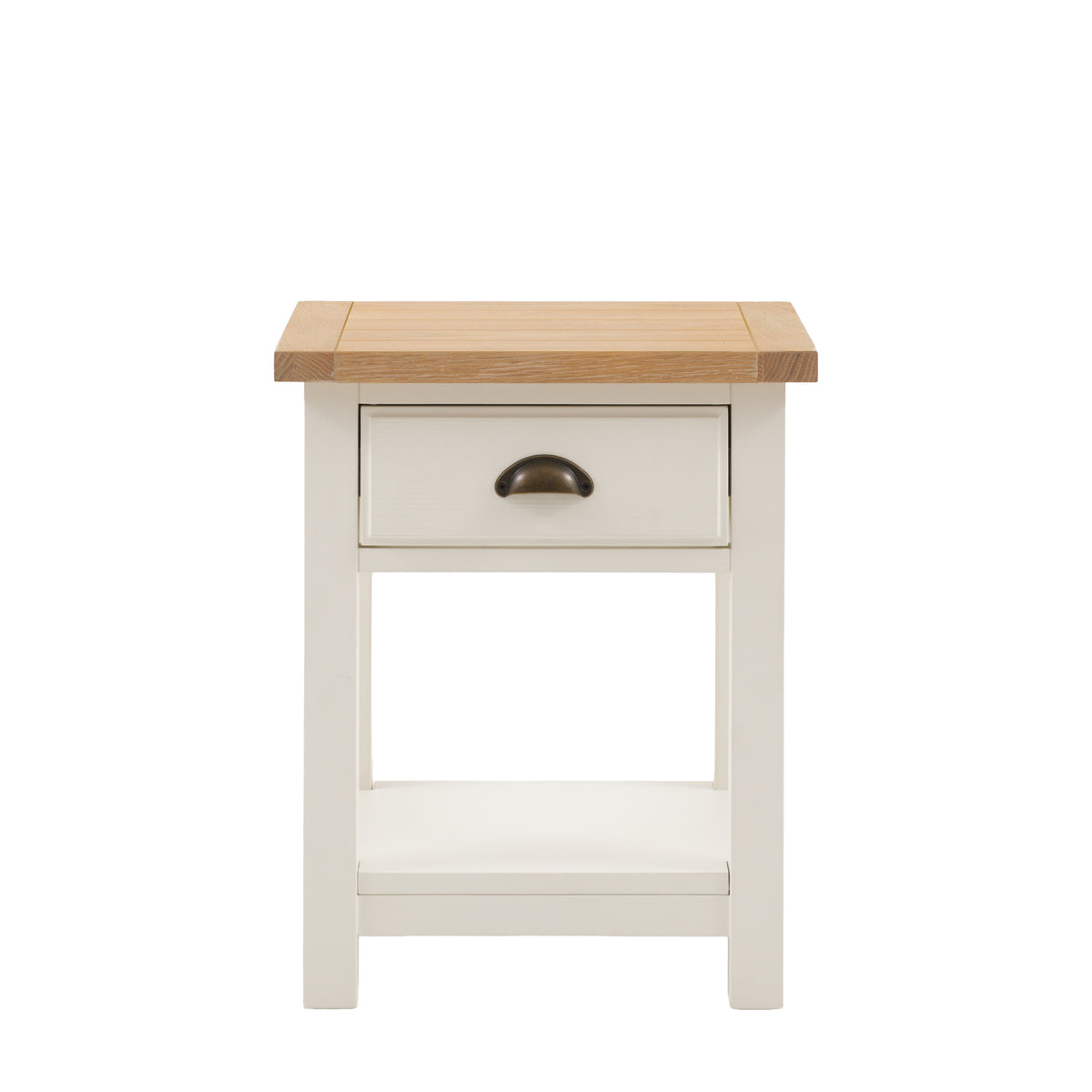 Eton 1 Drawer Bedside White