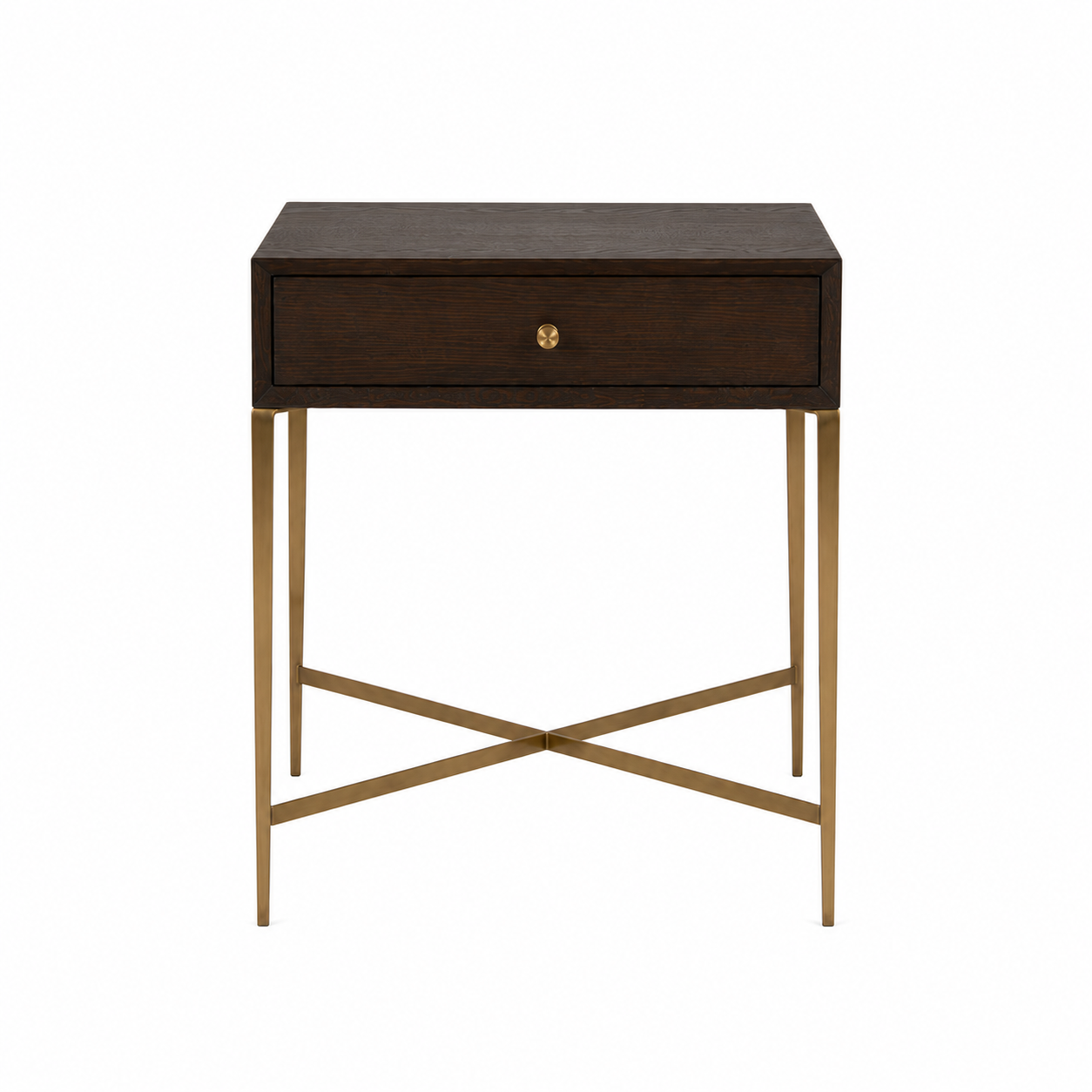 Finley Side Table - Rich Chocolate