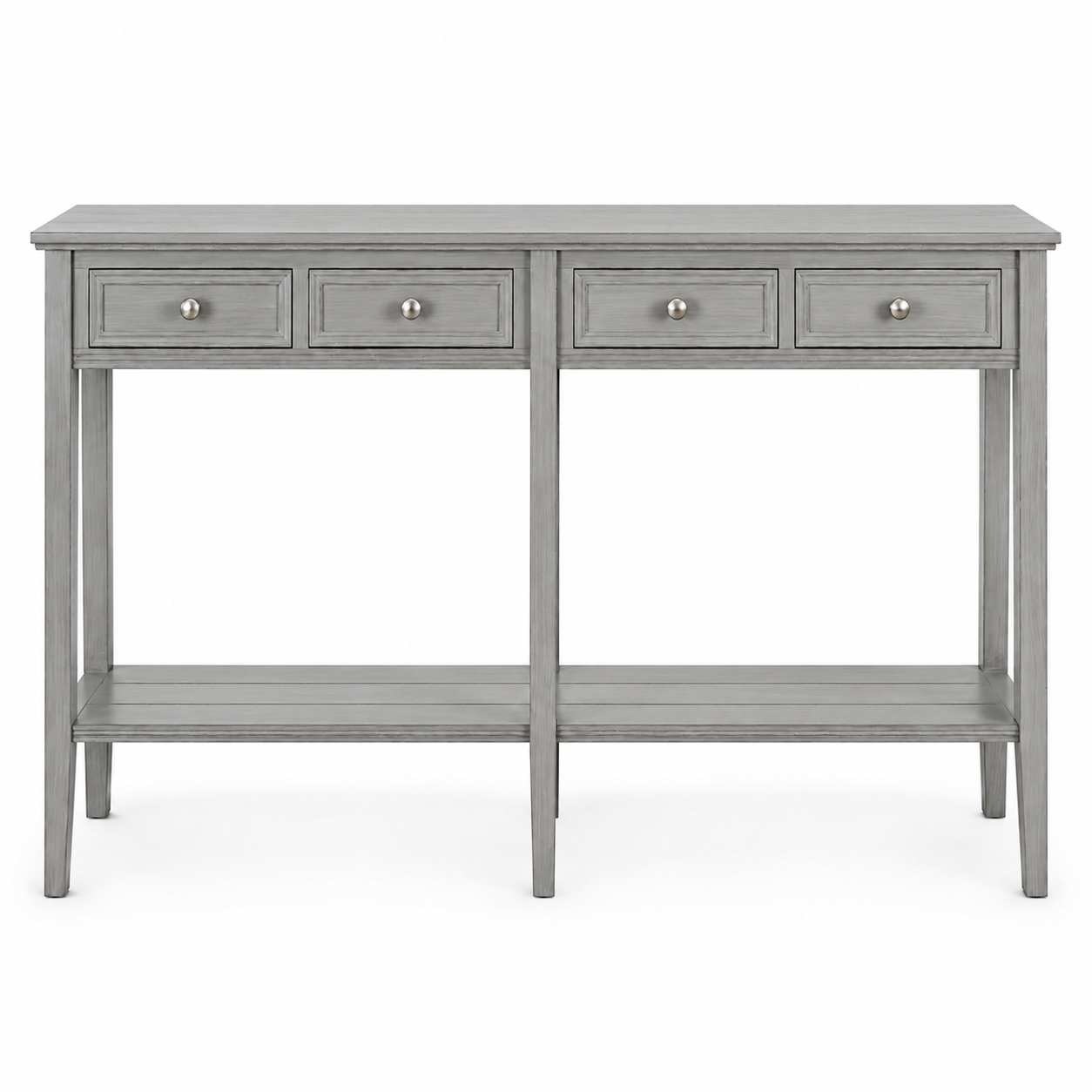 The Serene Collection Four Drawer Console Table
