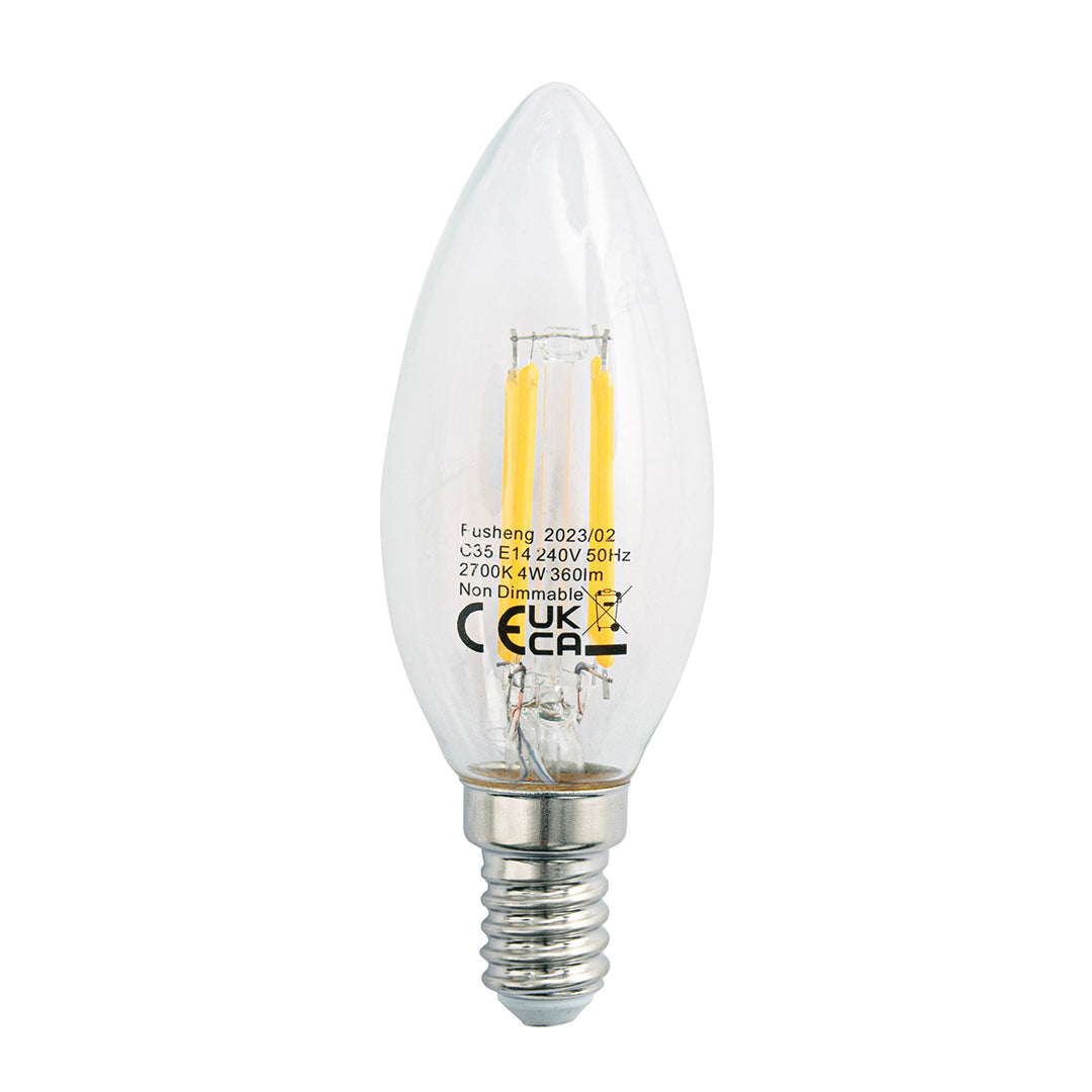 LED Filament Bulb E14 4W