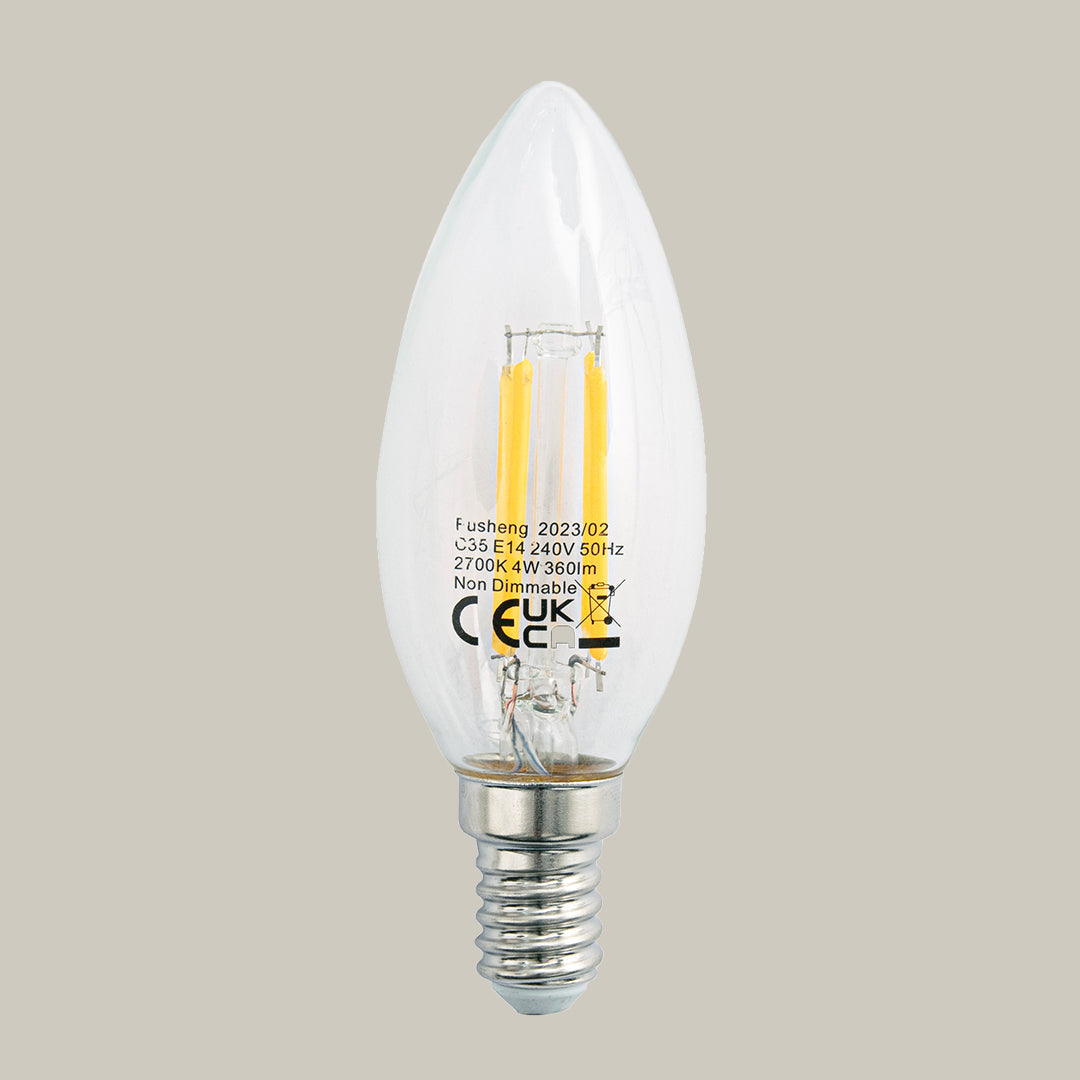 LED Filament Bulb E14 4W