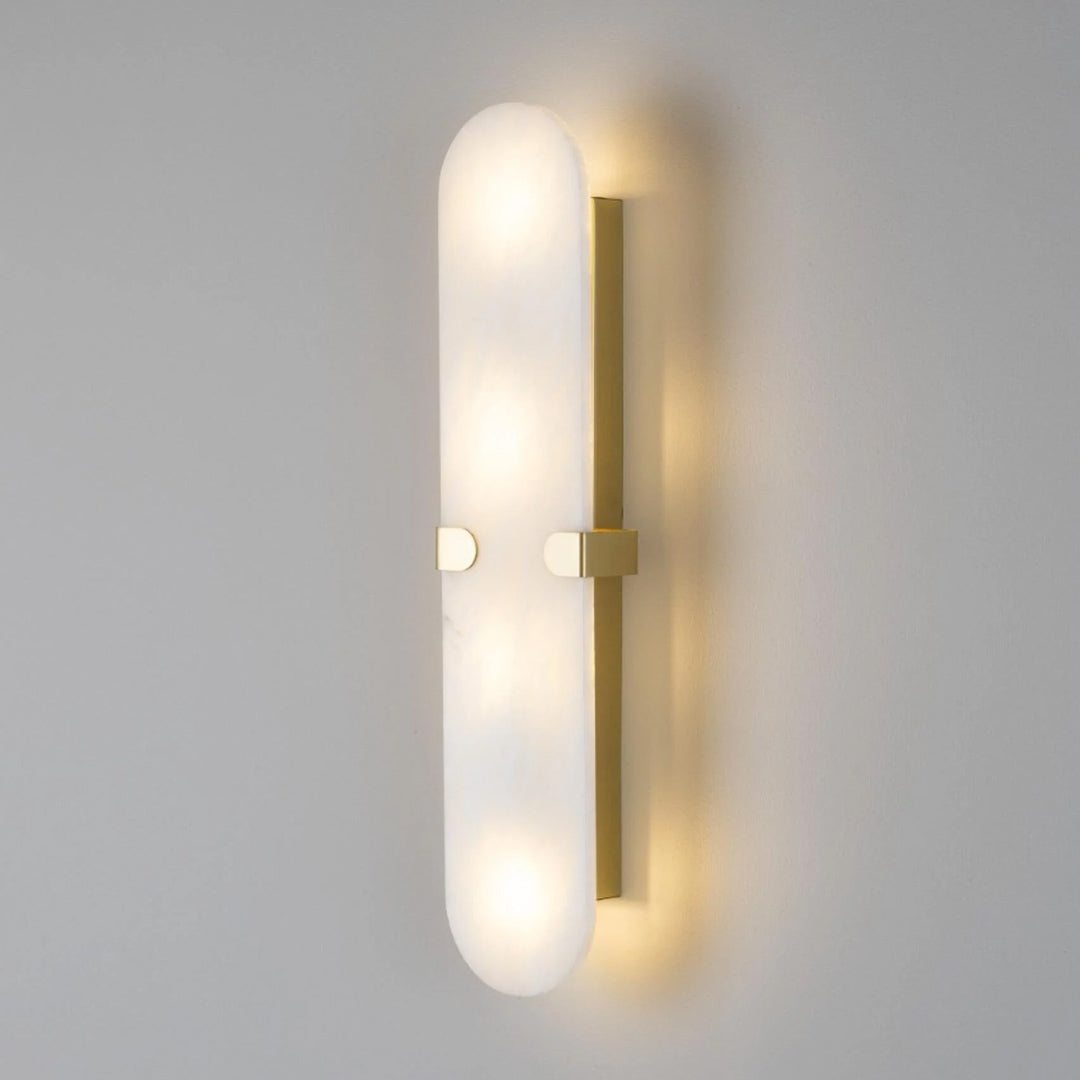 Lothian Oval Alabaster Wall Light