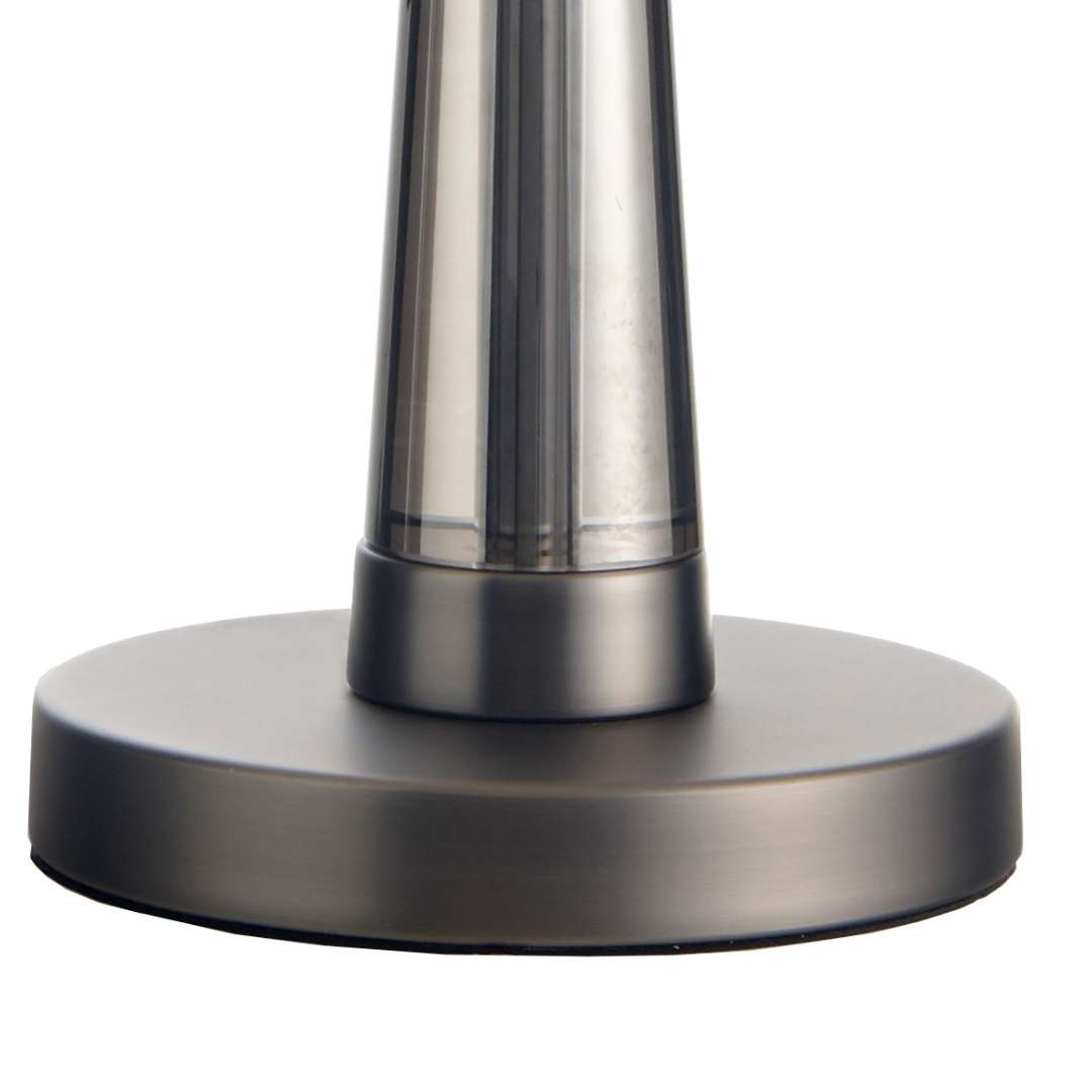 Nelle Table Lamp - Matt Black Nickel