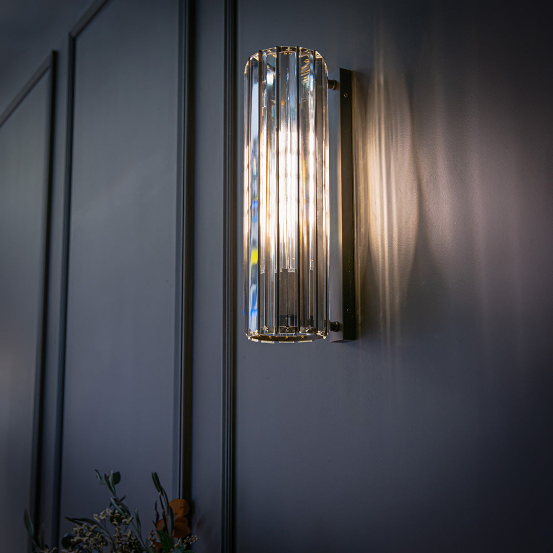 Reagan Dark Bronze Wall Light