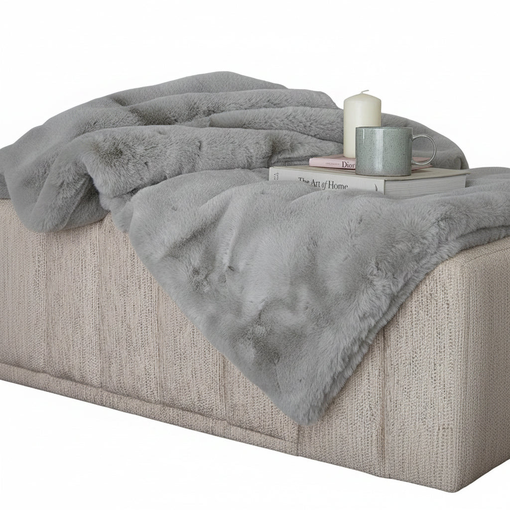 Regal Throw - Grey