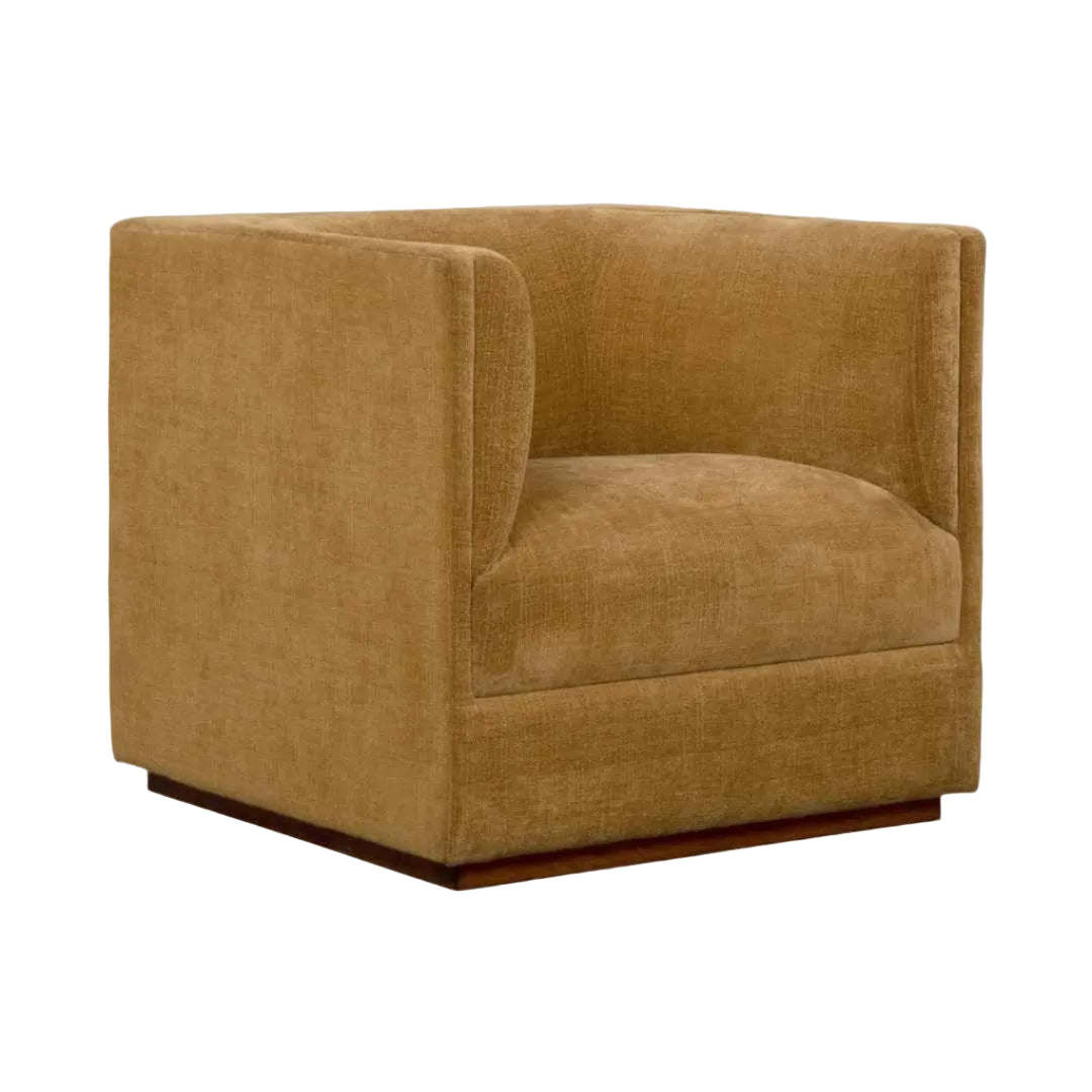 Richlin Chenille Straw Armchair - RV Astley
