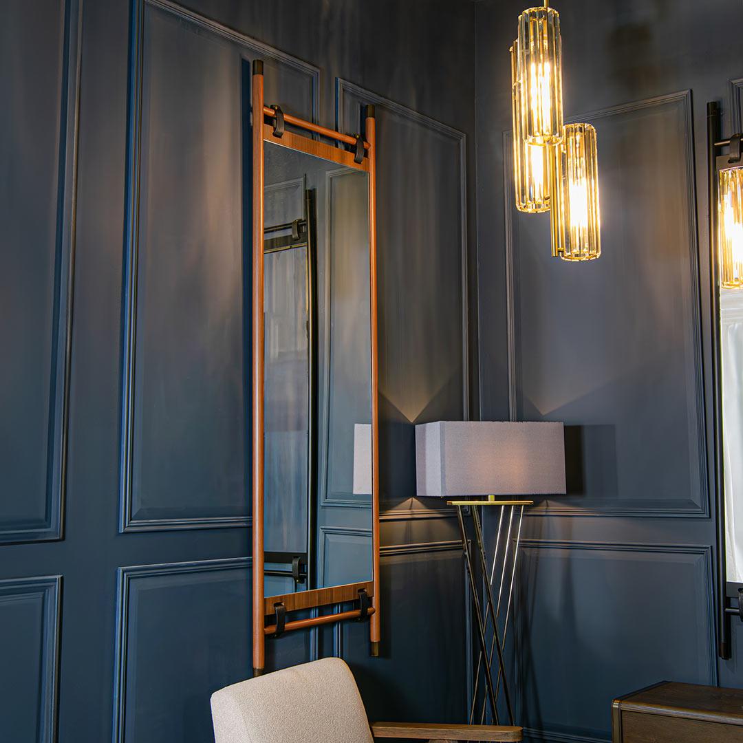 Troy Walnut Mirror