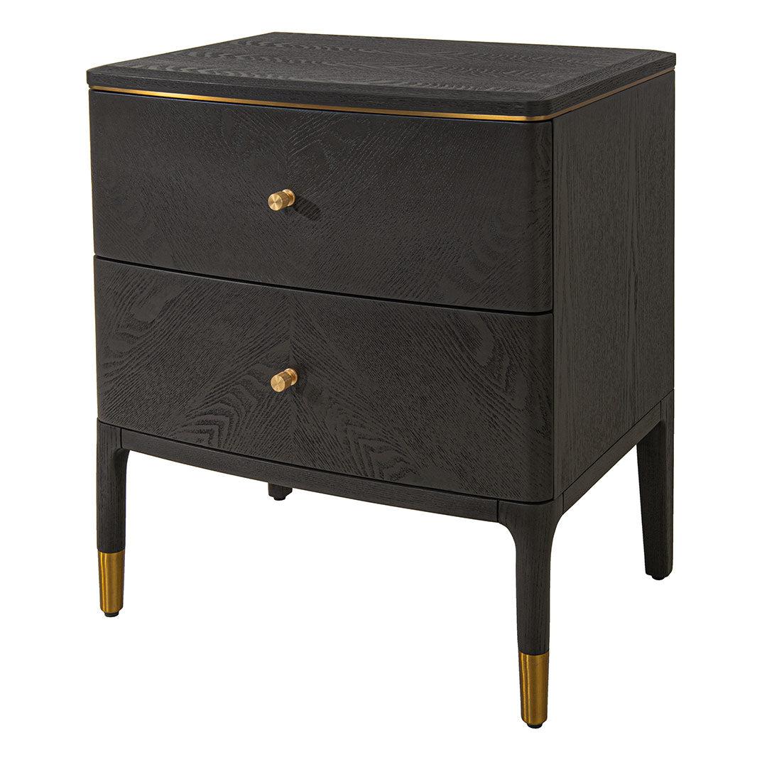 Vancent 2 Drawer Side Table
