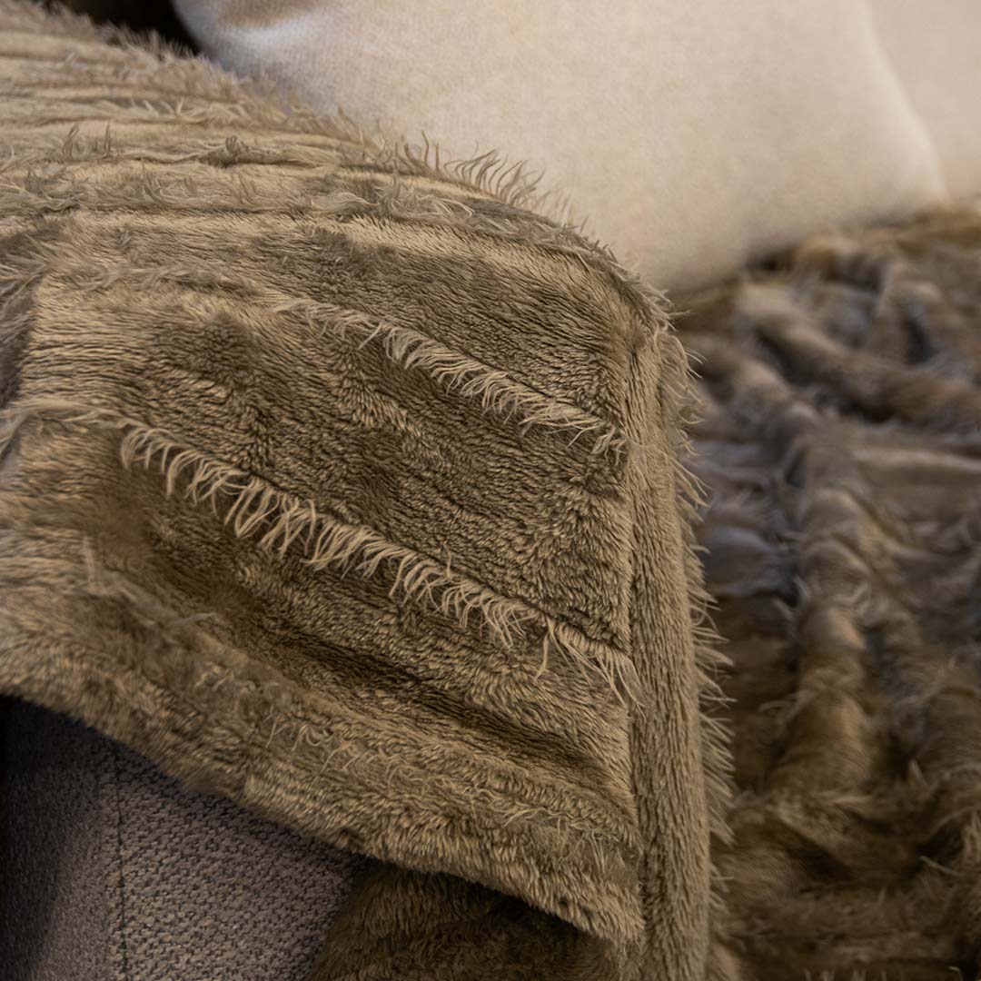 Velma Taupe Throw
