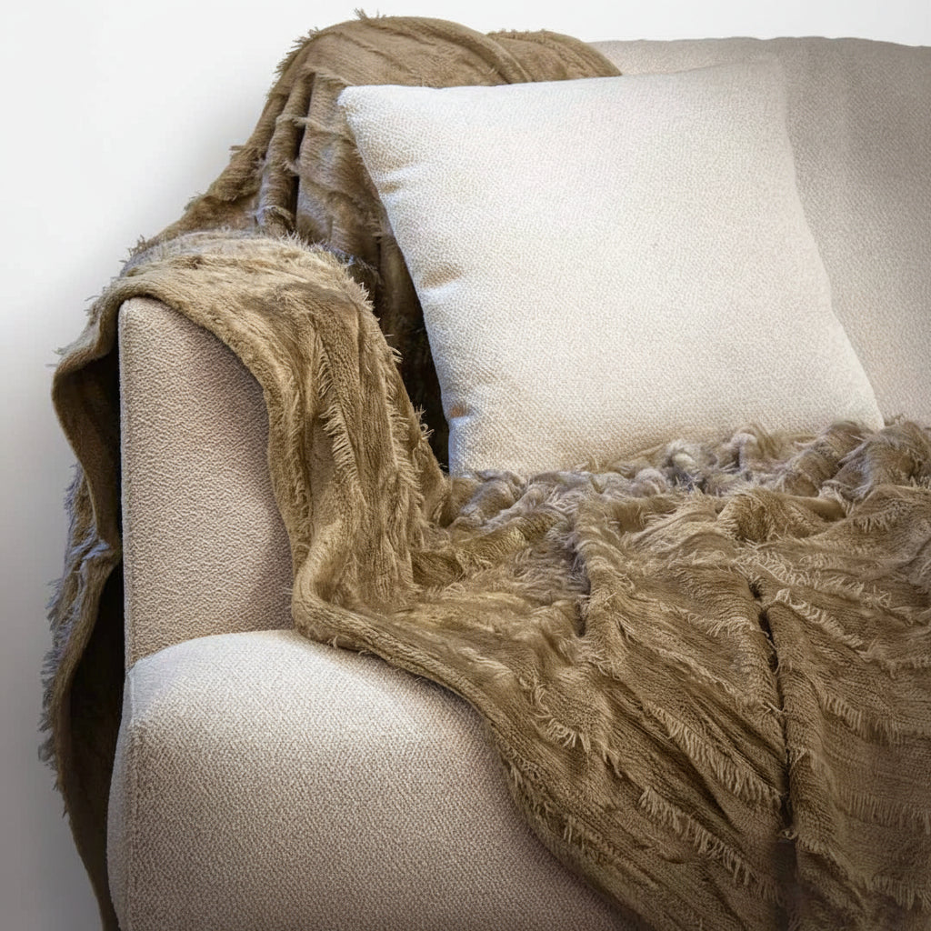 Velma Taupe Throw