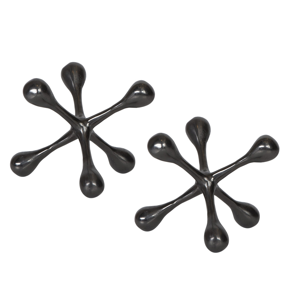 Harlan Black Nickel Objects – Set of 2