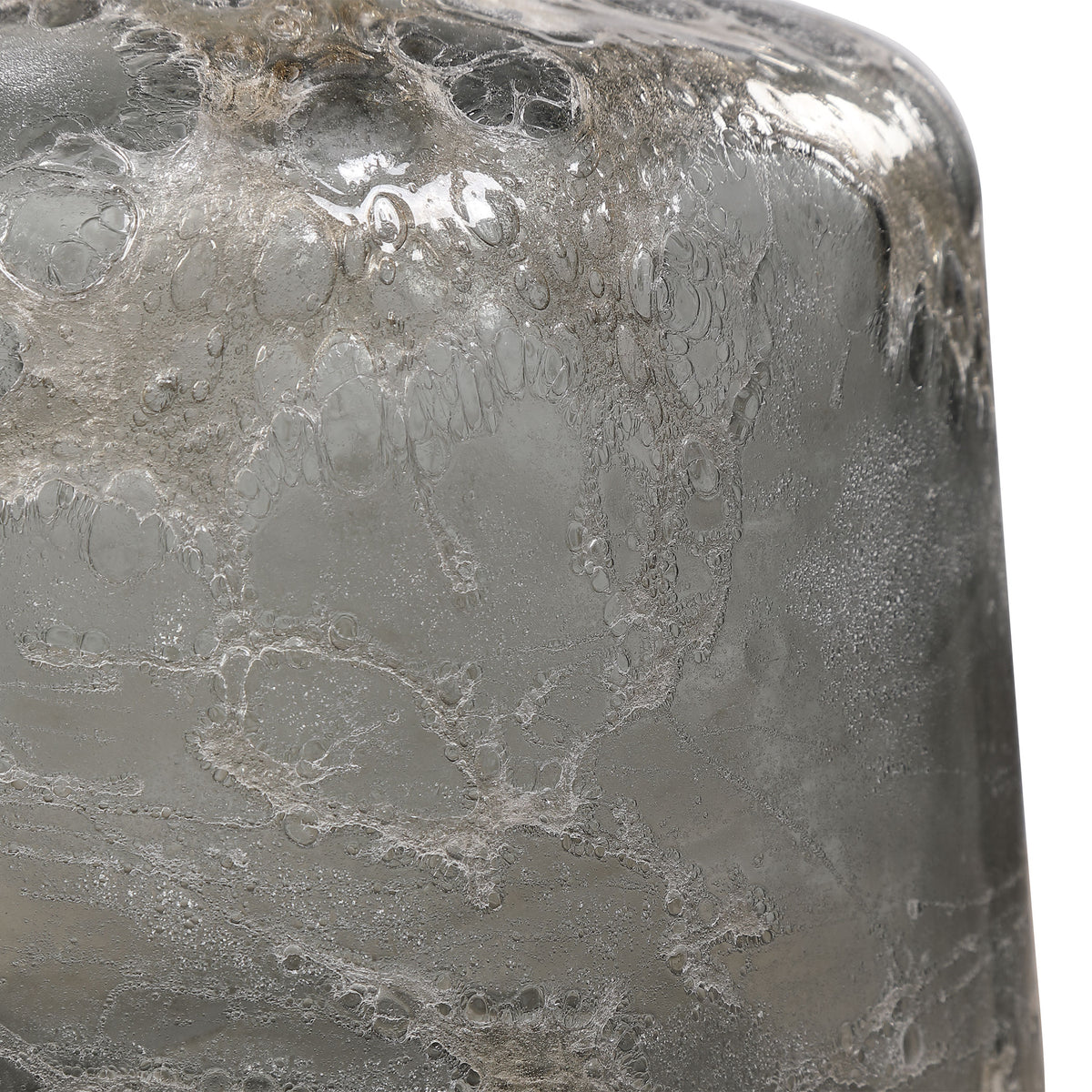 Storm Art Glass Bottles – Set of 2