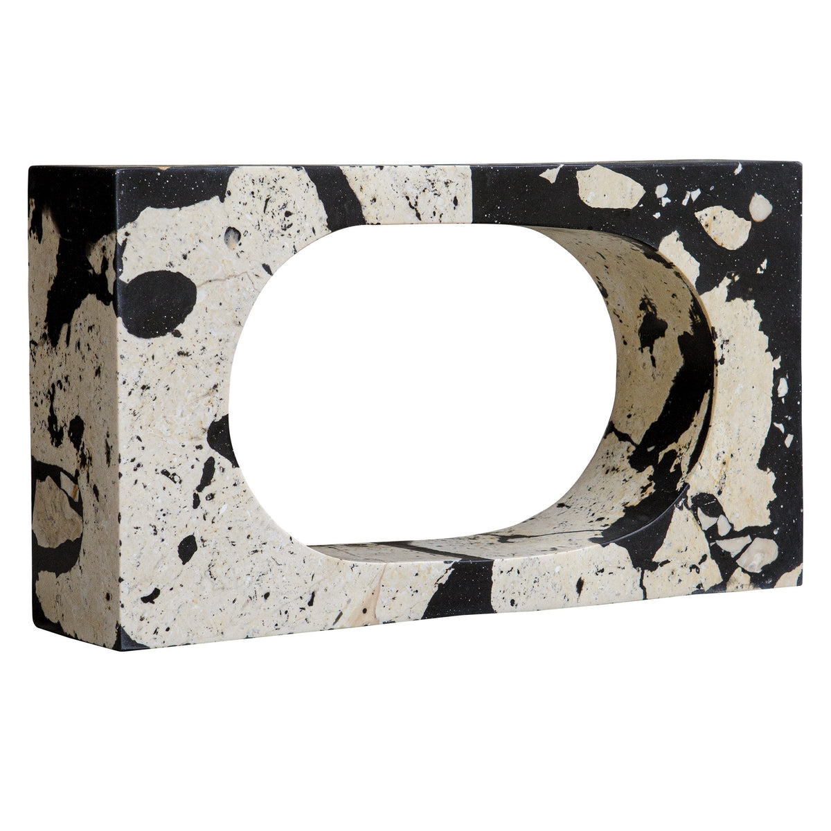 Nouveau White Coral Stone Indoor-Outdoor Sculpture