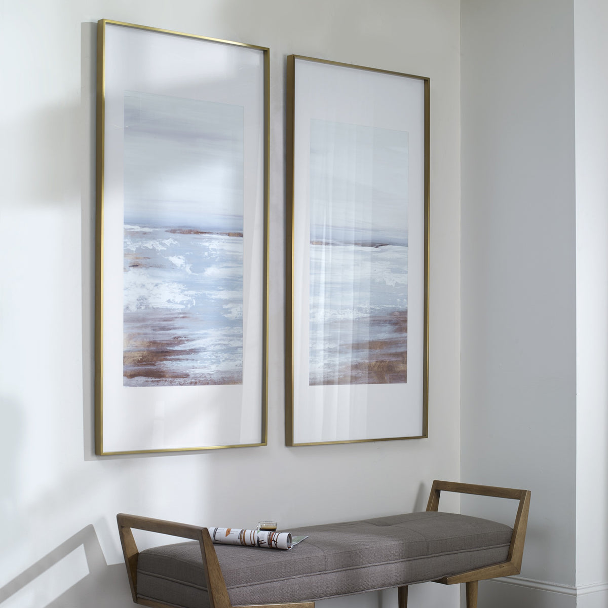 Coastline Framed Prints – Set of 2