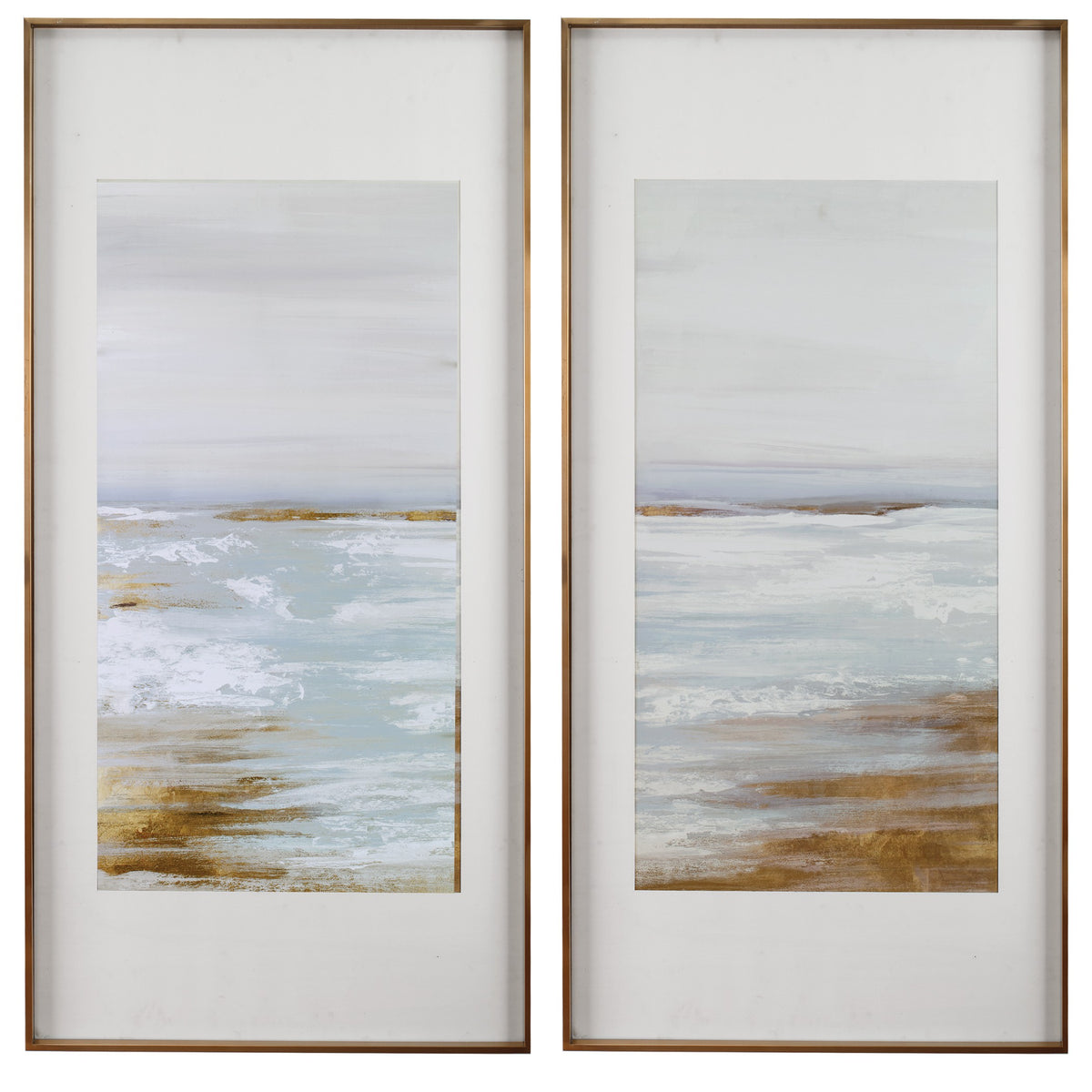 Coastline Framed Prints – Set of 2