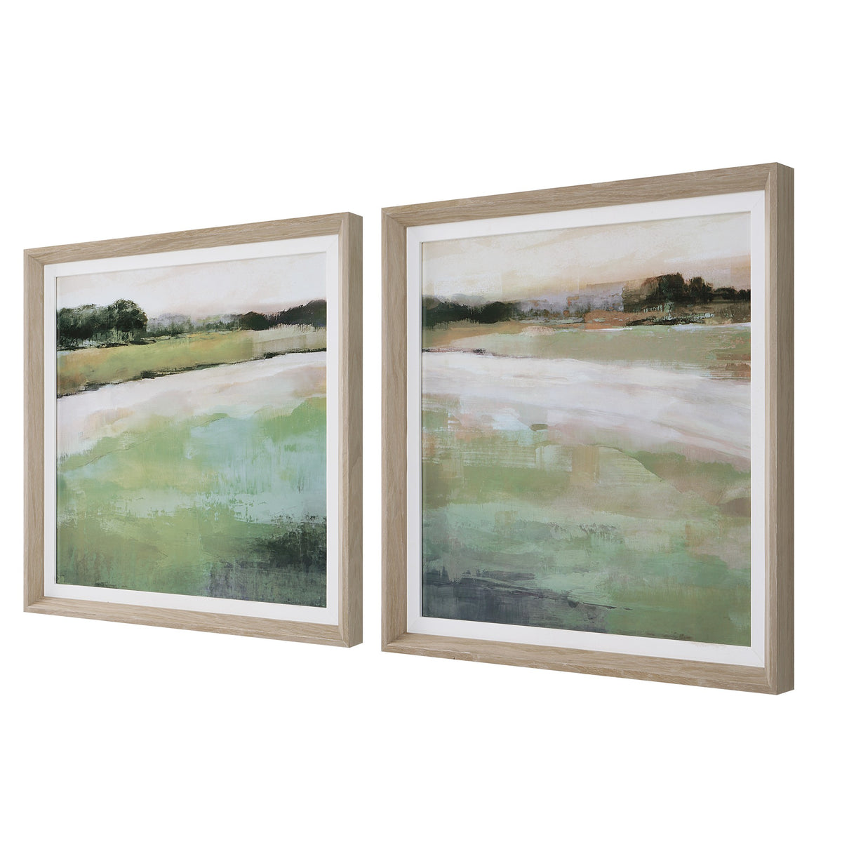 Vivid Vista Framed Prints – Set of 2