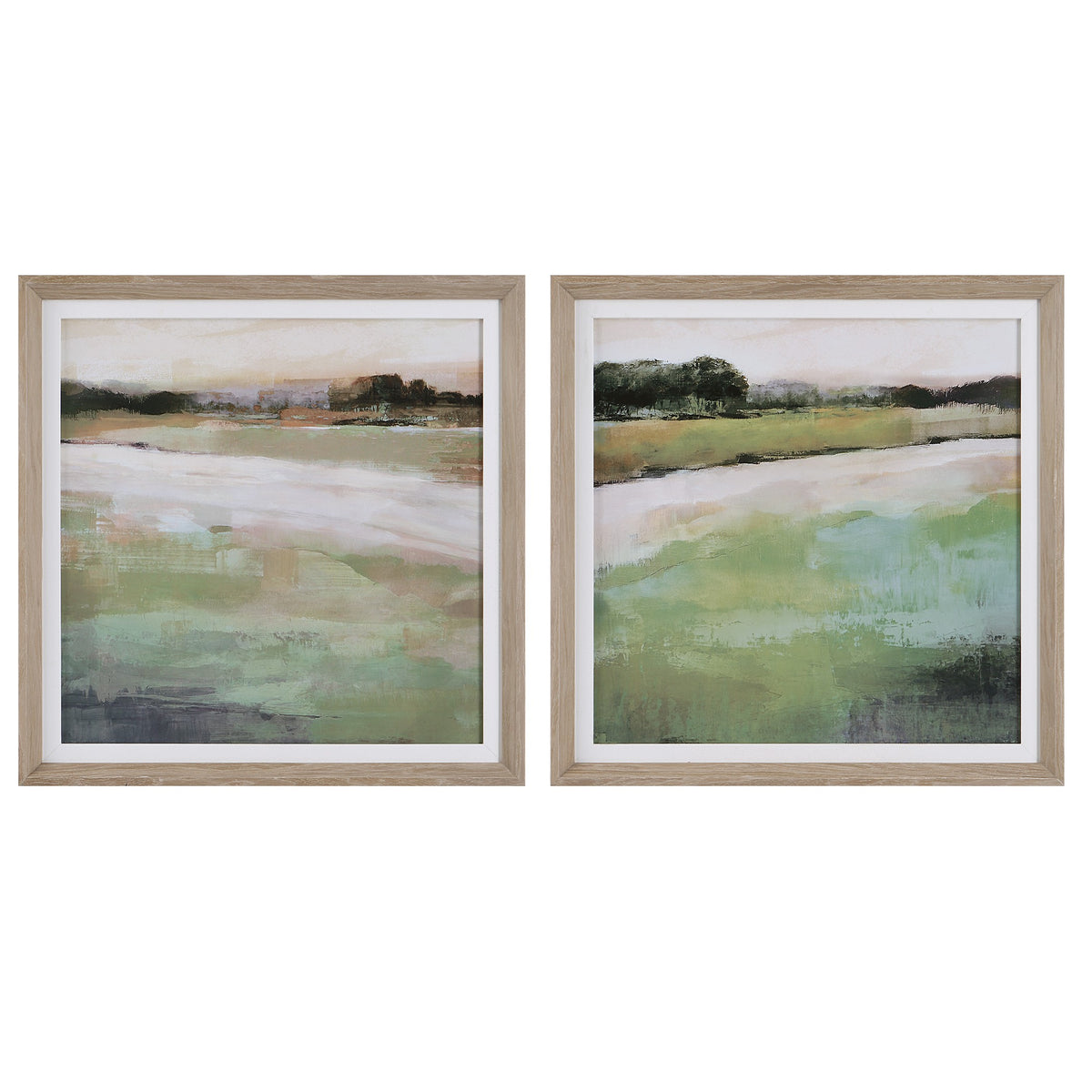 Vivid Vista Framed Prints – Set of 2