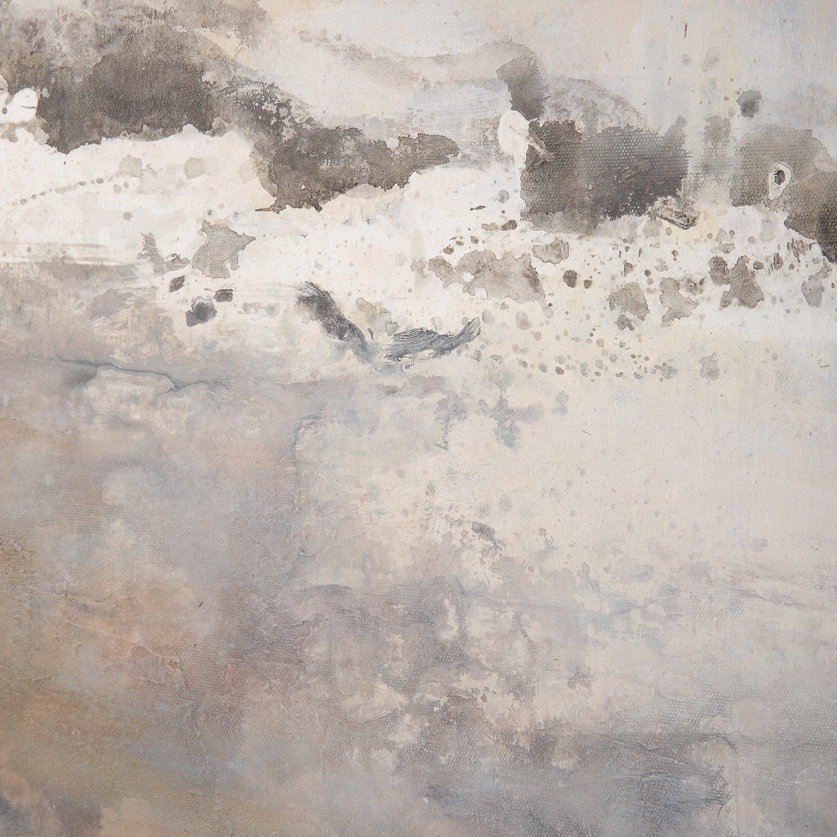 Storm Clouds Abstract Hand Painted Art