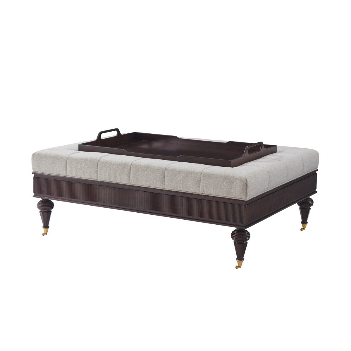 Bolen Cocktail Ottoman – Kendal Linen