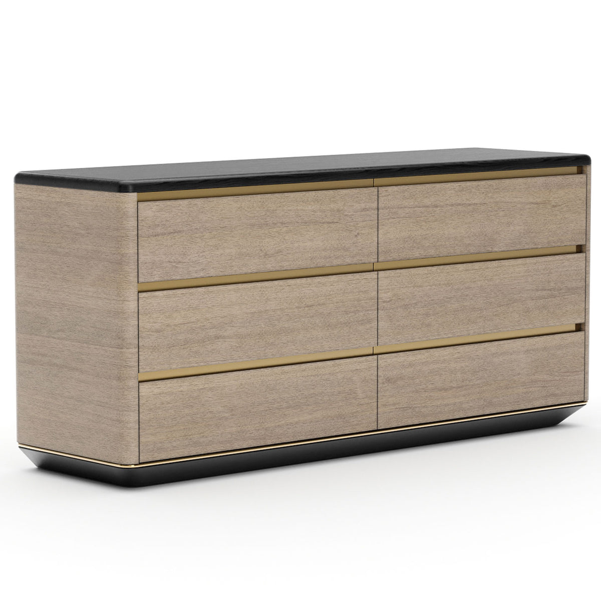 Madera Plinth Chest of Drawers – Chocolate
