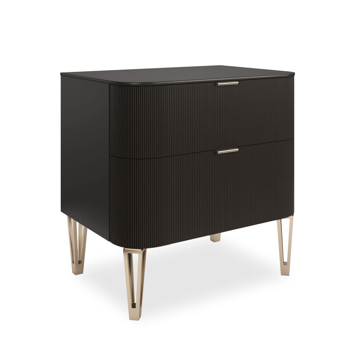 Small True Love Bedside Table – Dark Chocolate