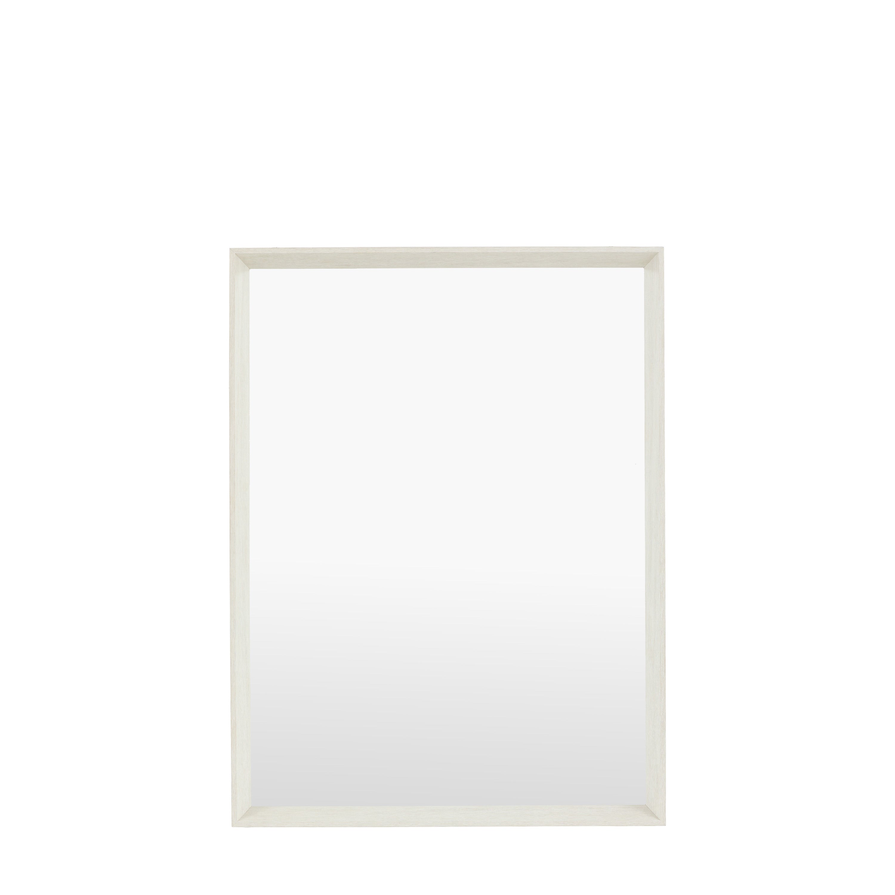 Ashbury Rectangle Mirror White 800x60x600mm