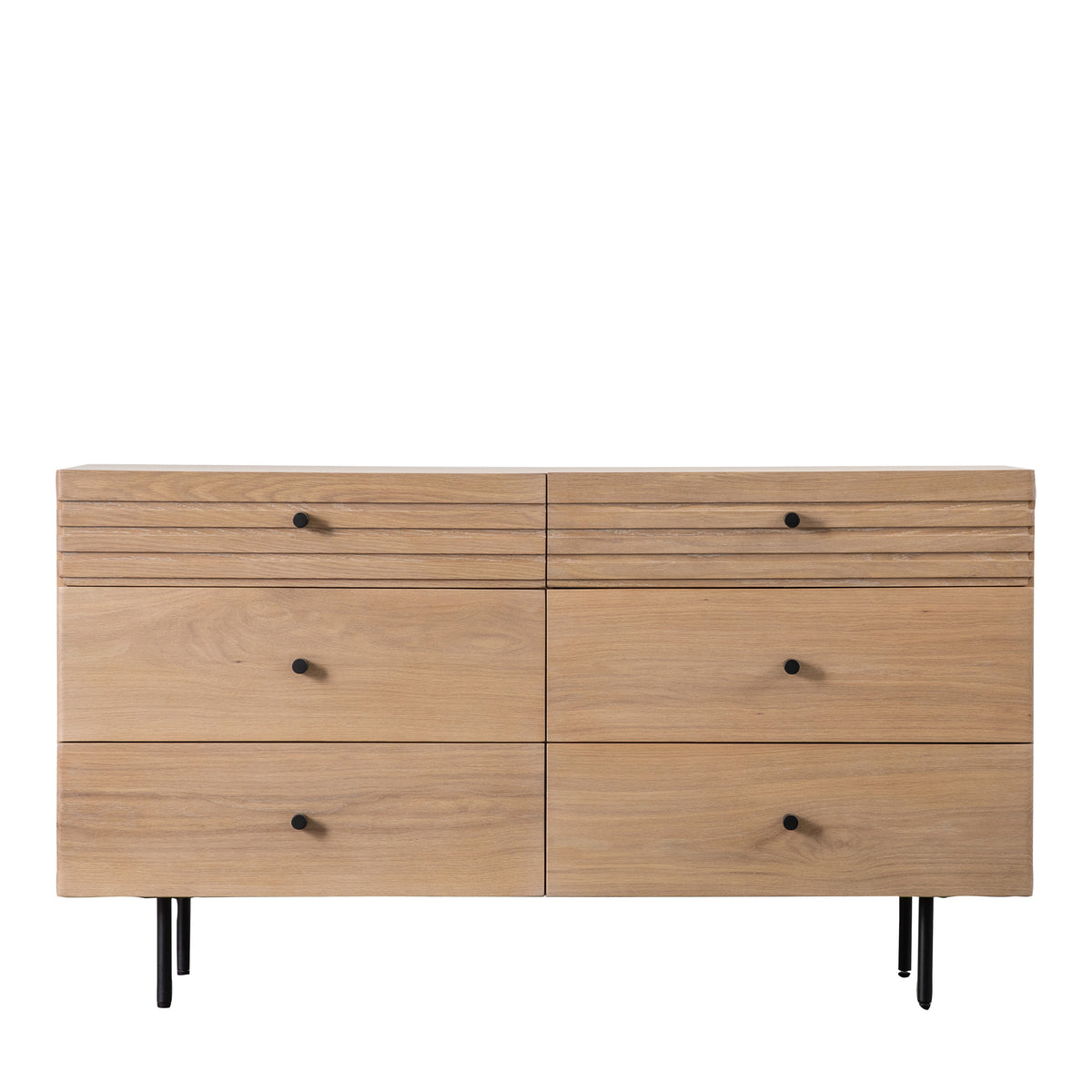 Okayama 6 Drawer Chest 1310x450x720mm