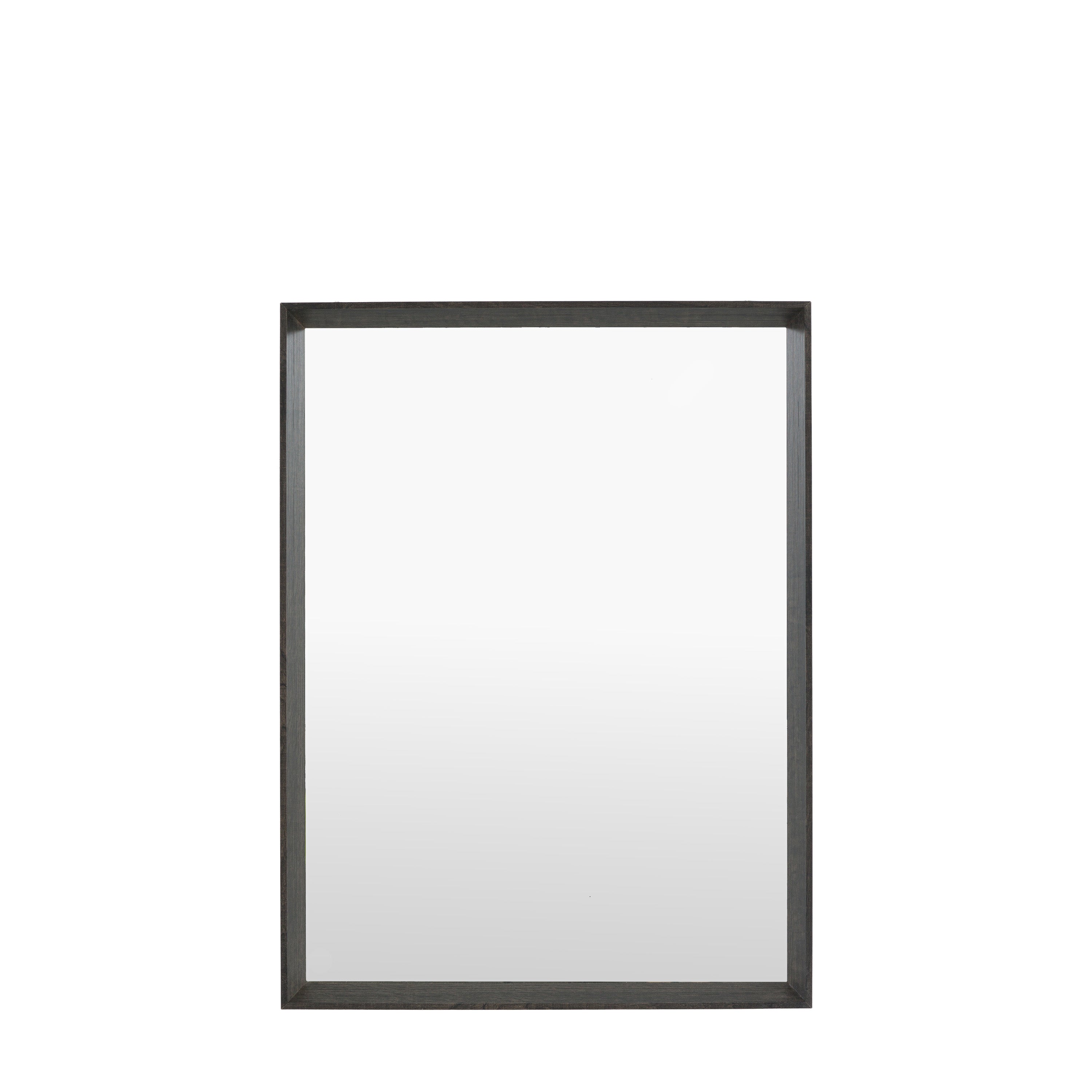 Ashbury Rectangle Mirror Black 800x60x600mm