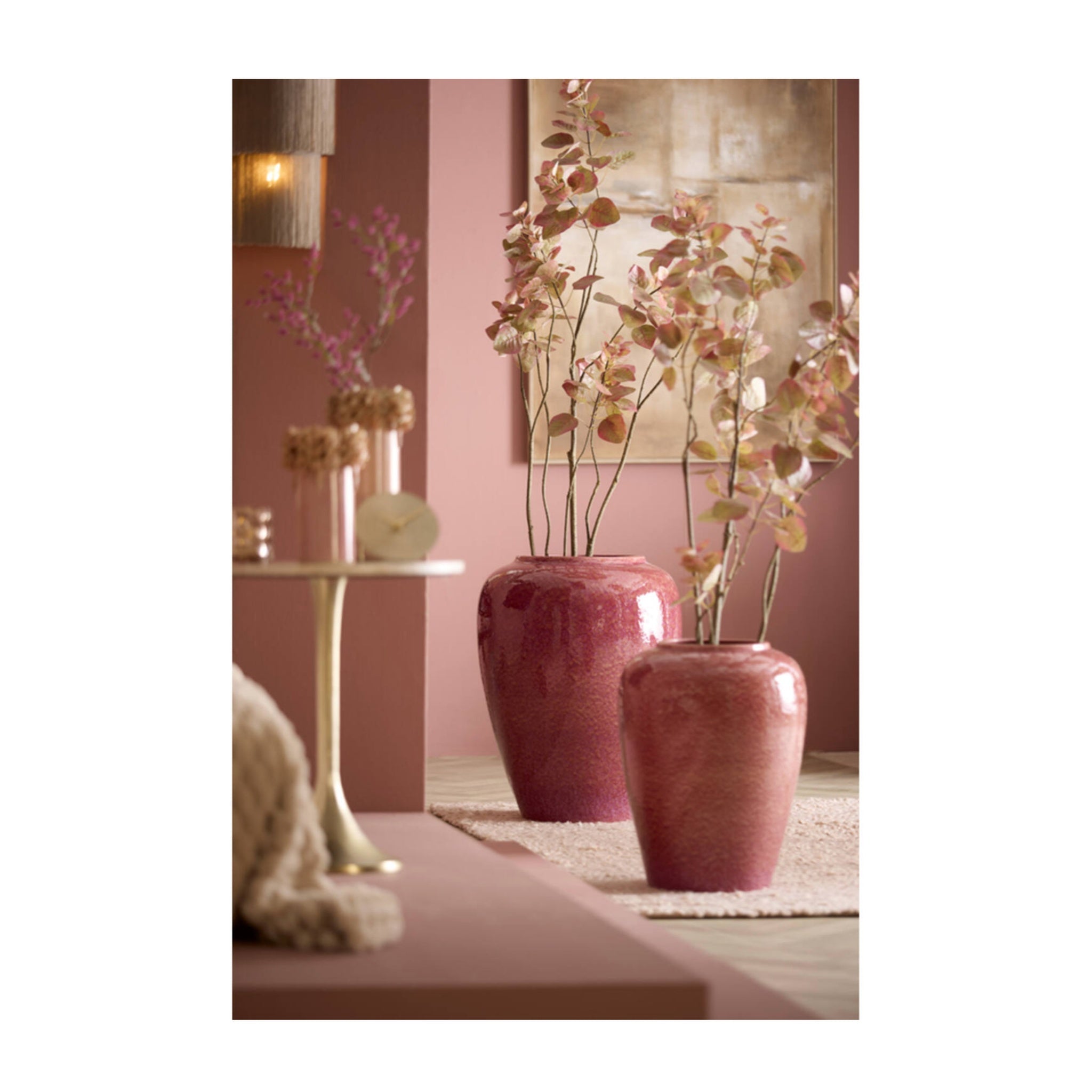 Elegant Vase – Warm Dusky Pink