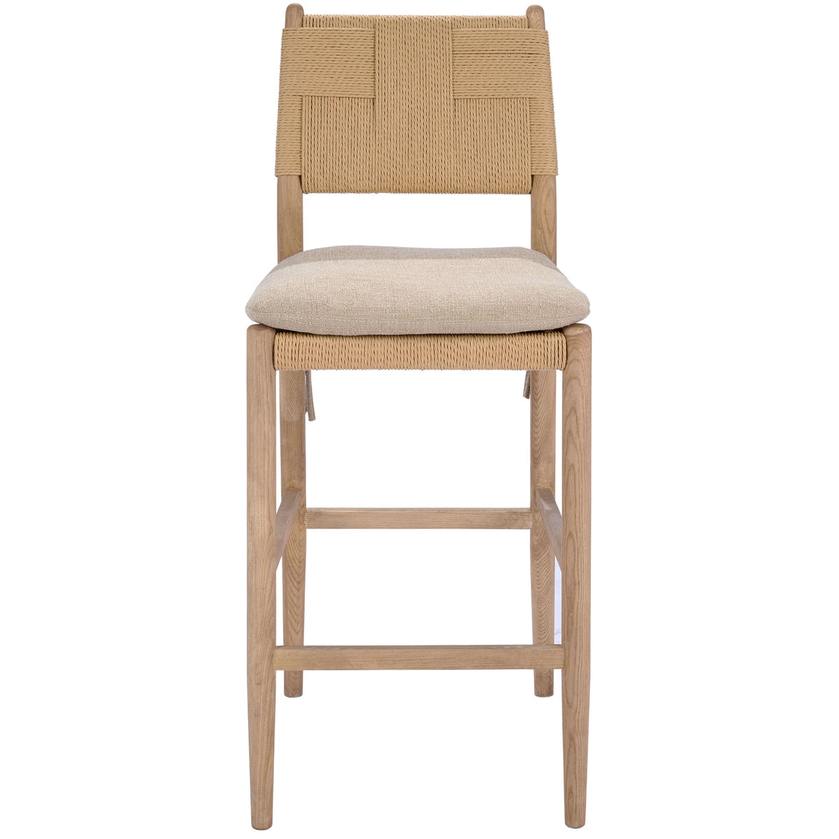 Radford Counter Stool with Fabric Seat Cushion