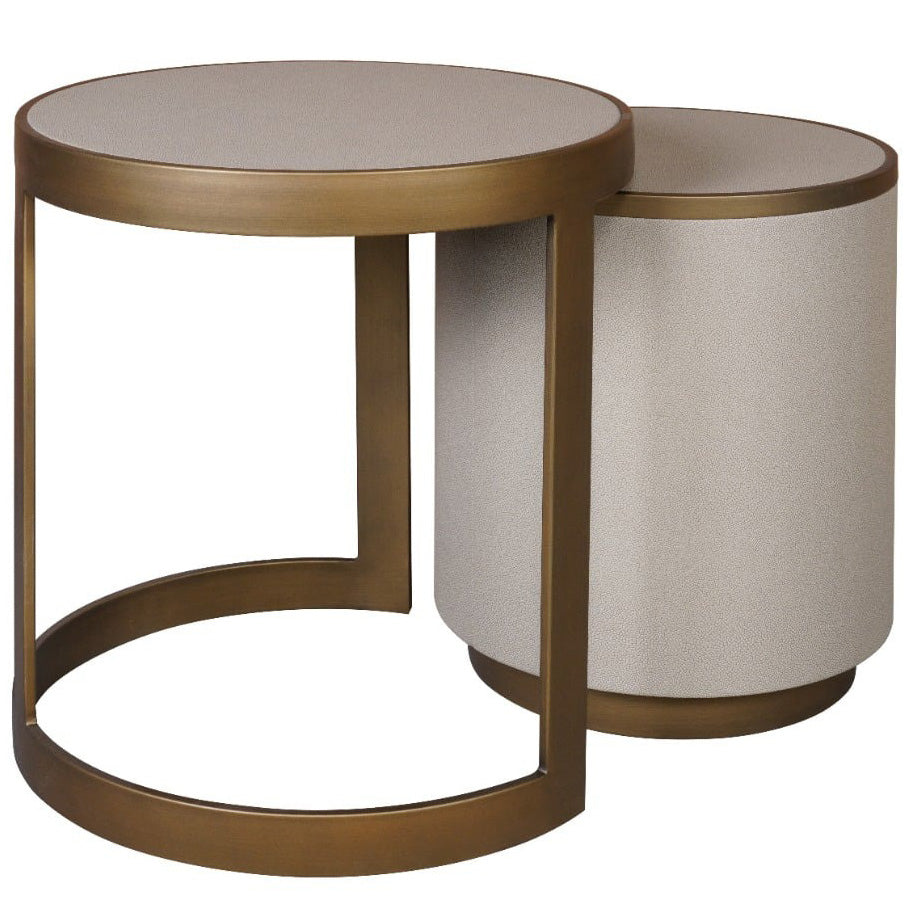 Hazlemere Shagreen Nest of Tables