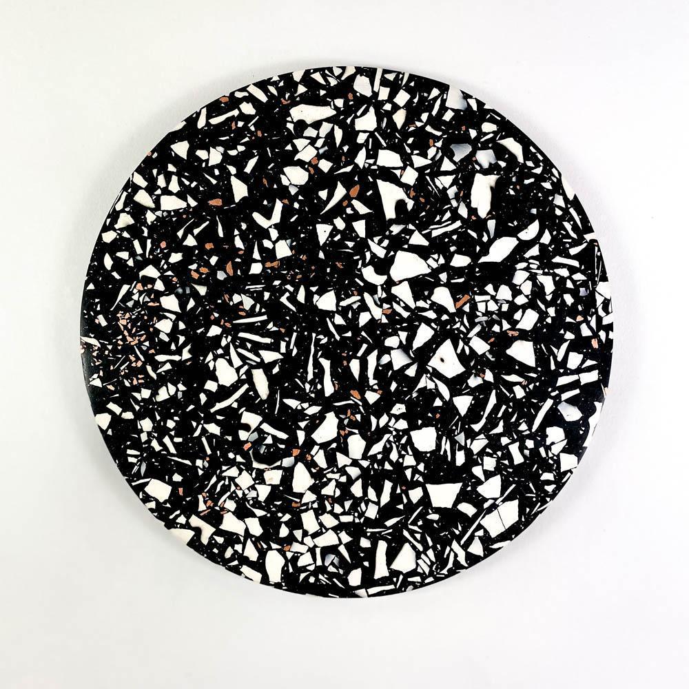 Jesmonite Terrazzo Trivet / Placemat - Darkside