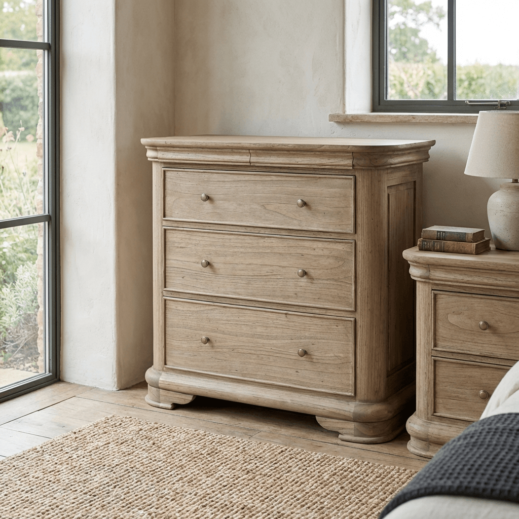 Fulbrook Oak 5 Drawer Chest of Drawers